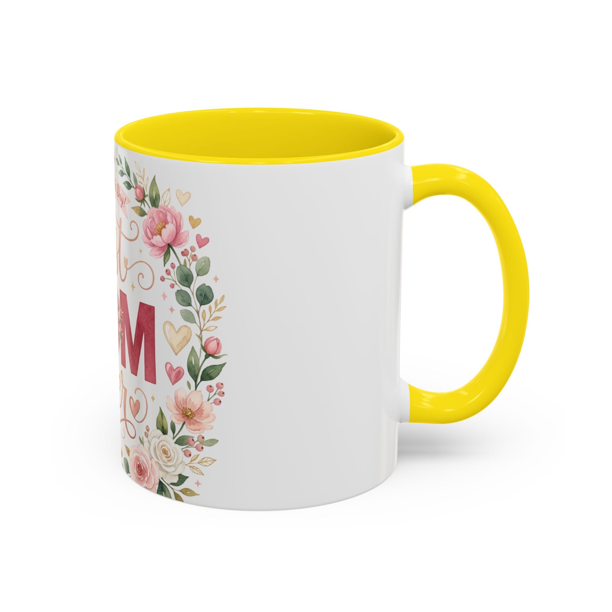 Best Mom Ever Accent Coffee Mug — 11/15oz