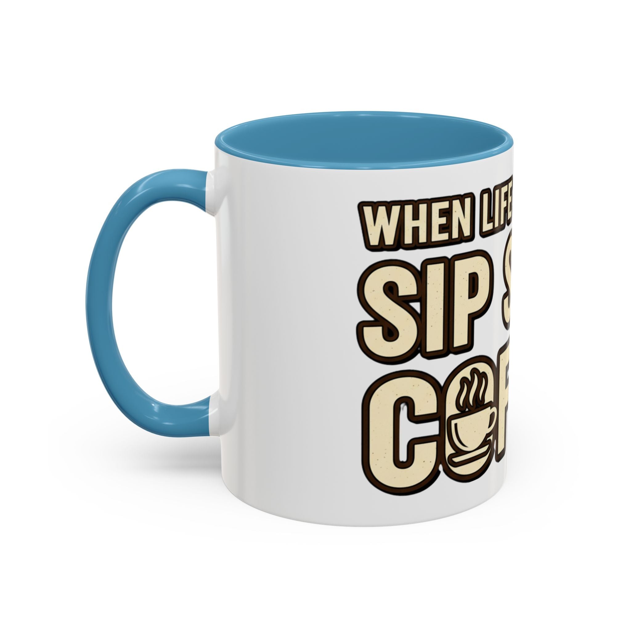 Accent Coffee Mug (11, 15oz), Coffee Mug, Ceramic Mug, Mug