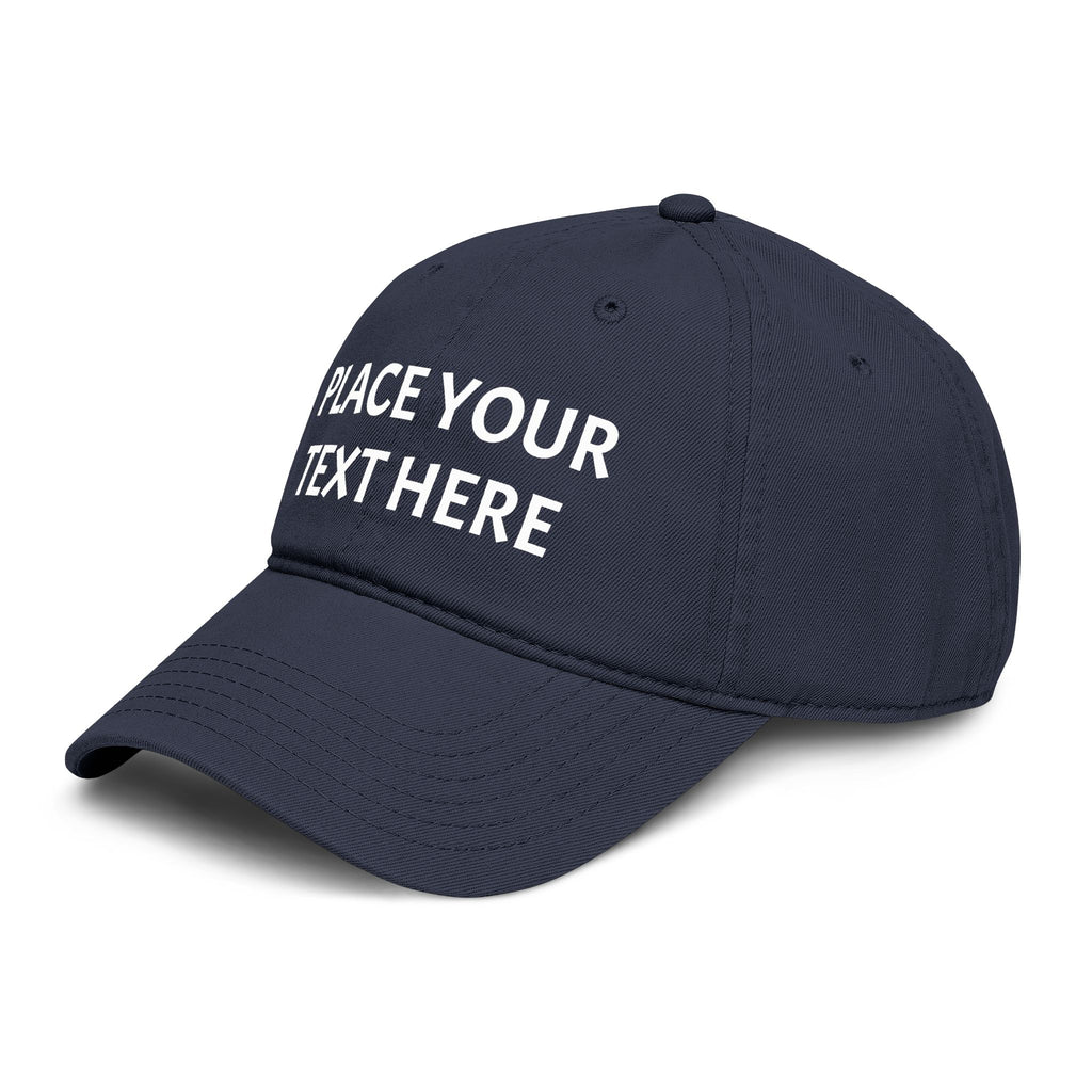Personalized Washed Baseball Cap — Custom Dad Cap
