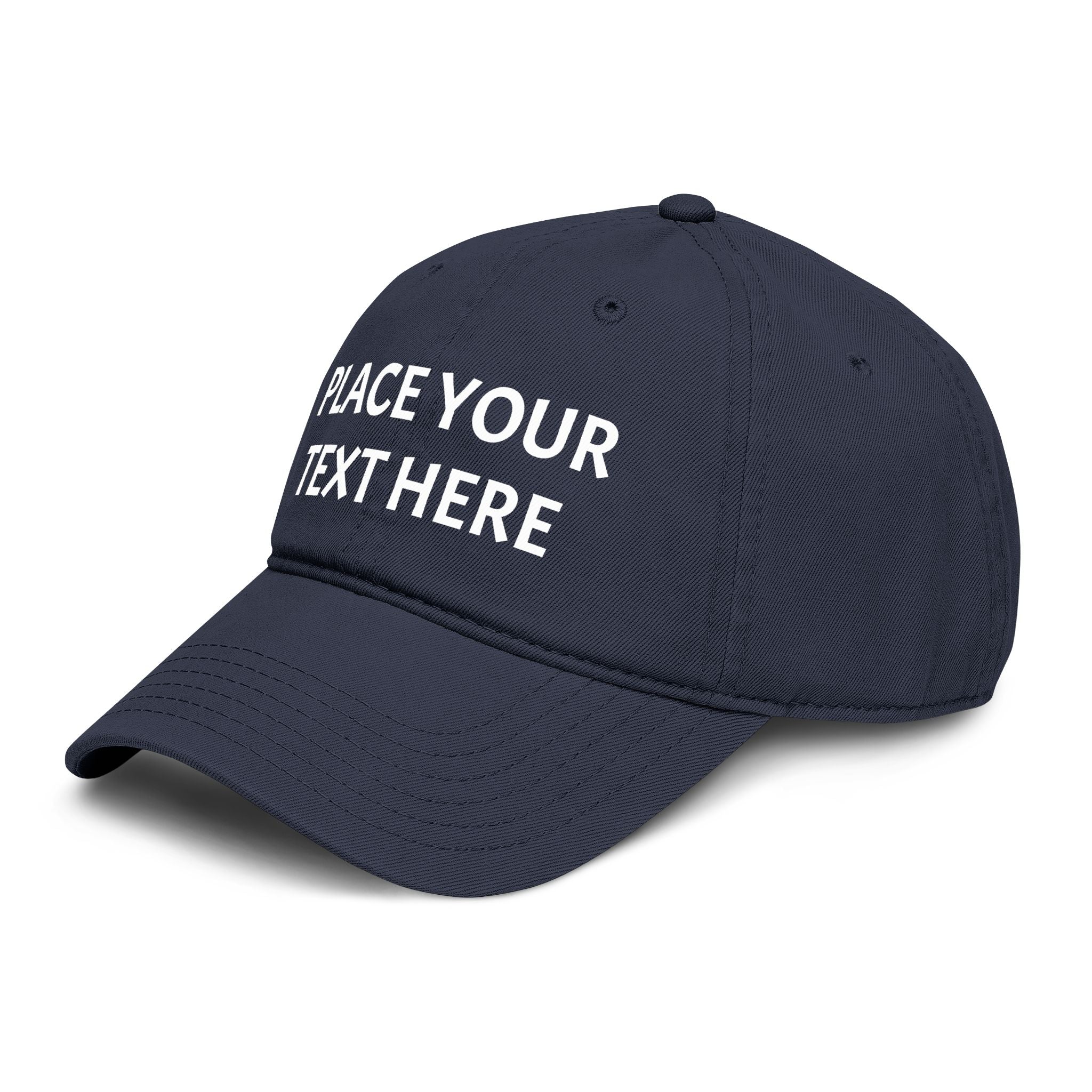 Personalized Washed Baseball Cap — Custom Dad Cap