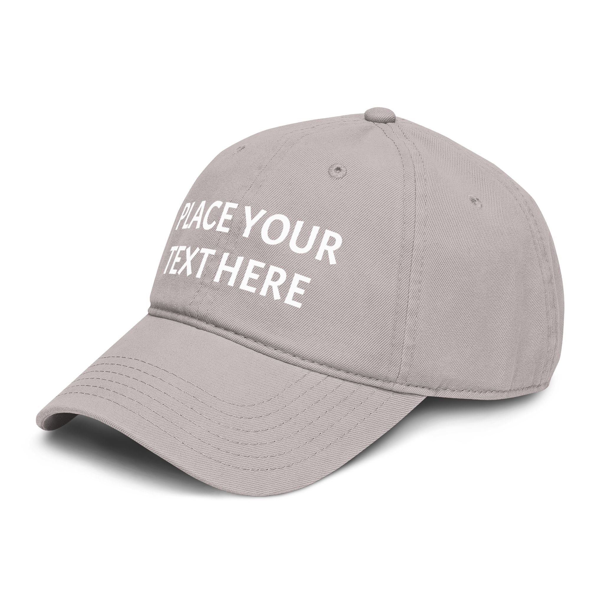 Personalized Washed Baseball Cap — Custom Dad Cap