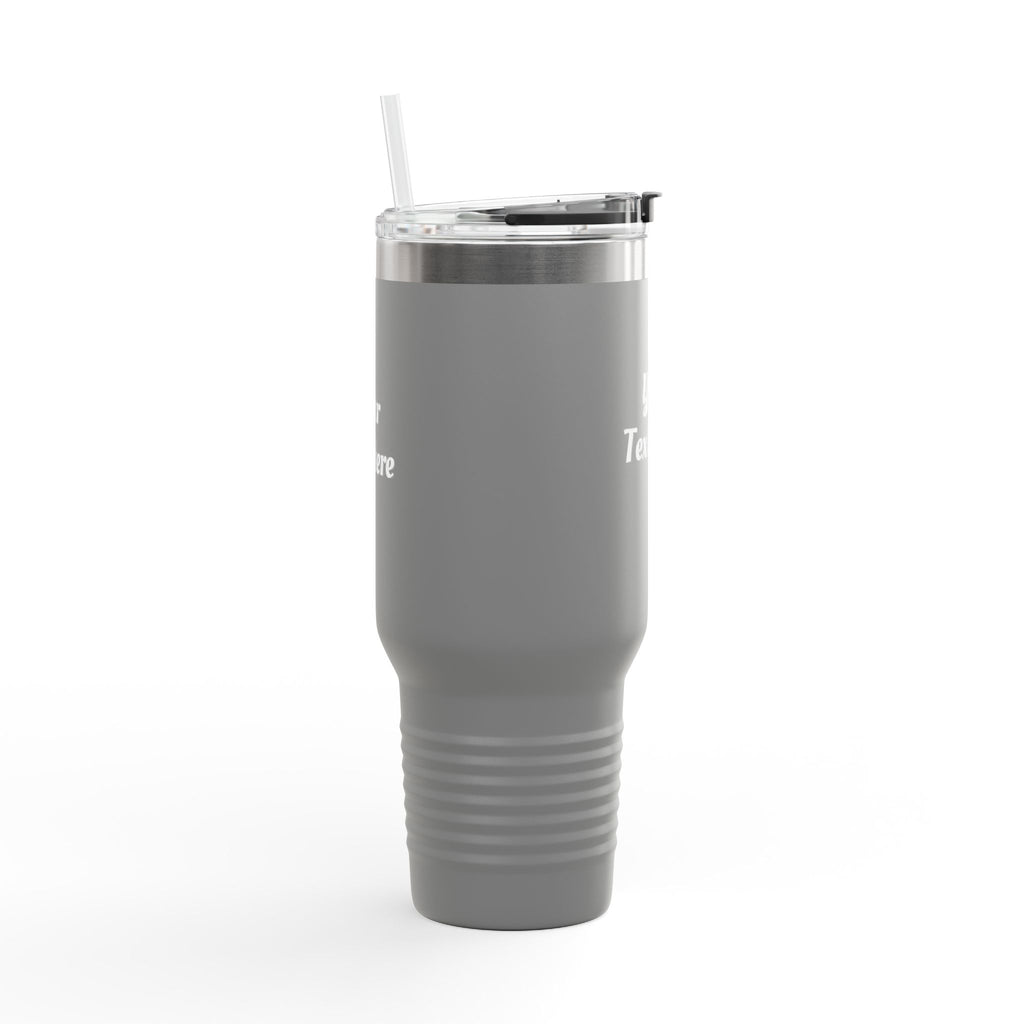 Customizable 40oz Insulated Travel Mug with Handle — Personalize Tumbler