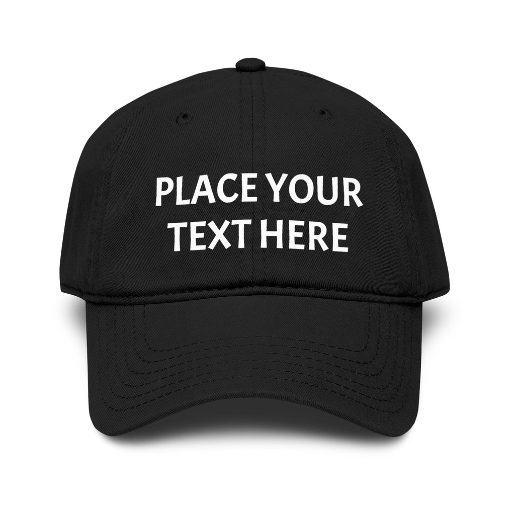 Personalized Washed Baseball Cap — Custom Dad Cap