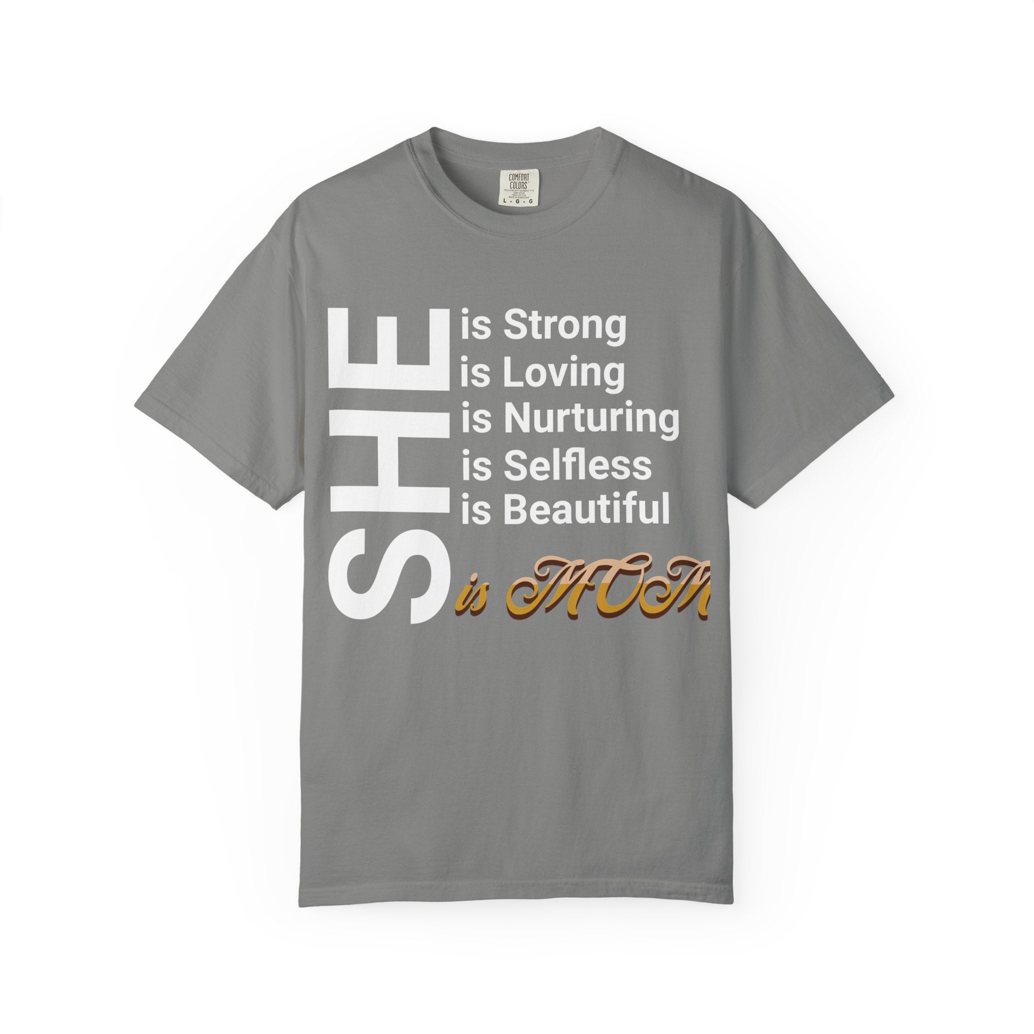 She Is Mom T-Shirt — Mother's Day Gift for Moms, Everyday T-shirt