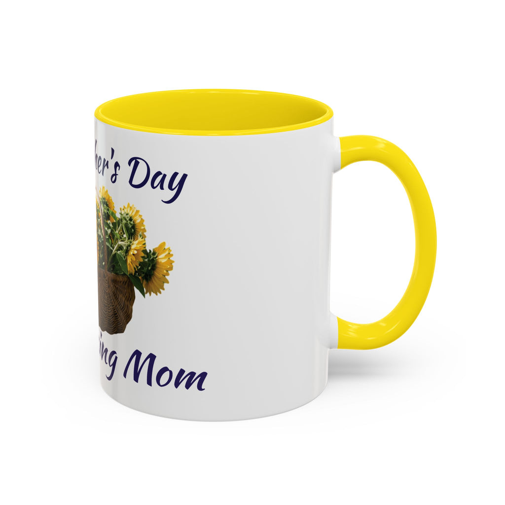 Sunflower "Happy Mother's Day" Accent Coffee Mug (11/15oz)