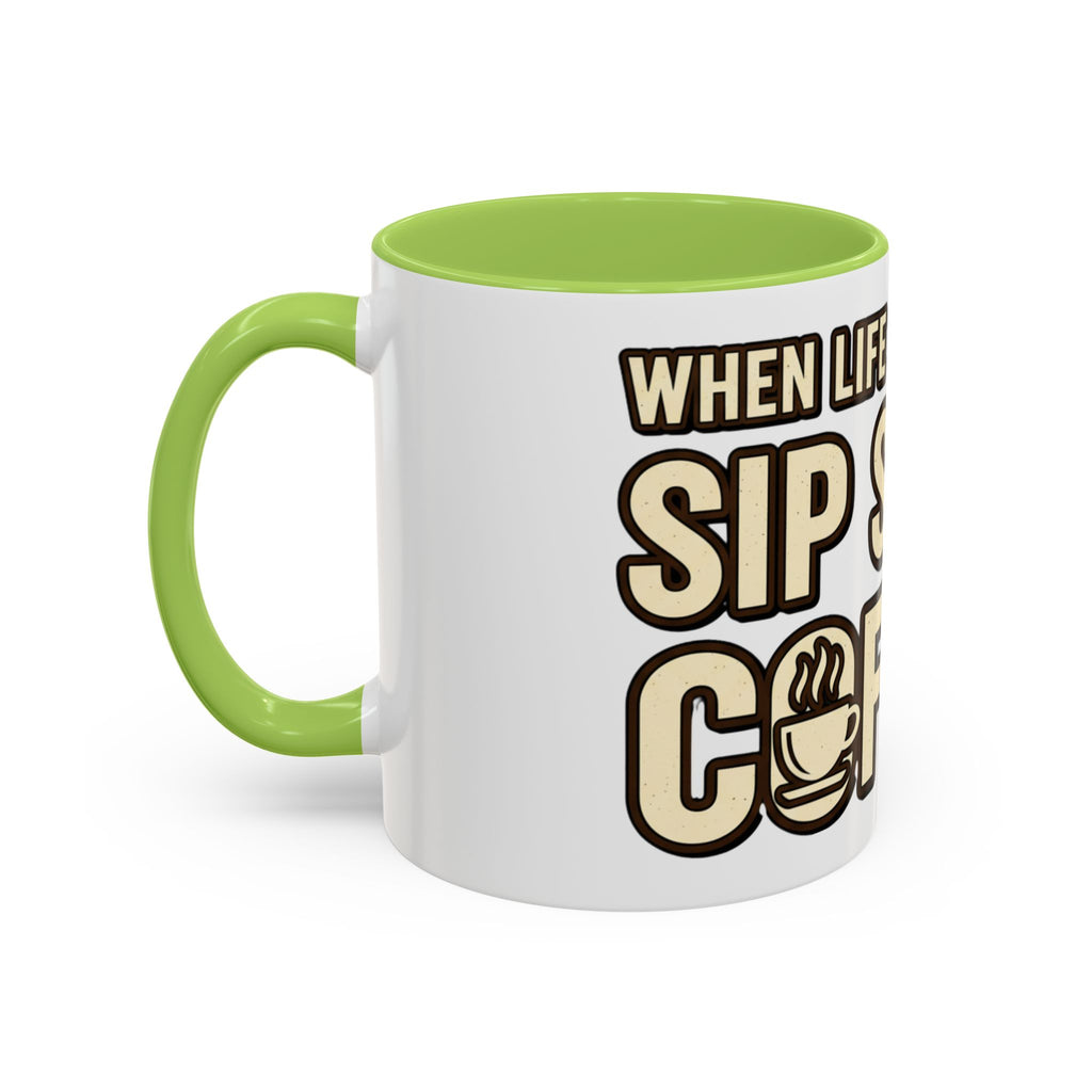 Accent Coffee Mug (11, 15oz), Coffee Mug, Ceramic Mug, Mug