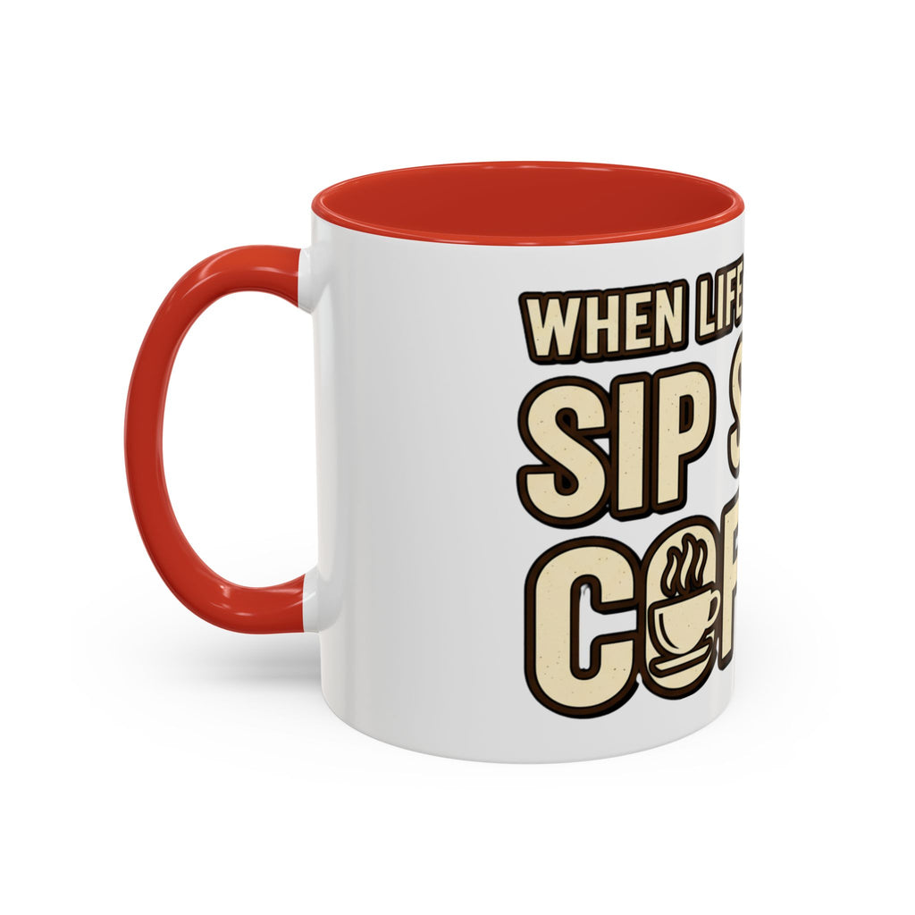 Accent Coffee Mug (11, 15oz), Coffee Mug, Ceramic Mug, Mug