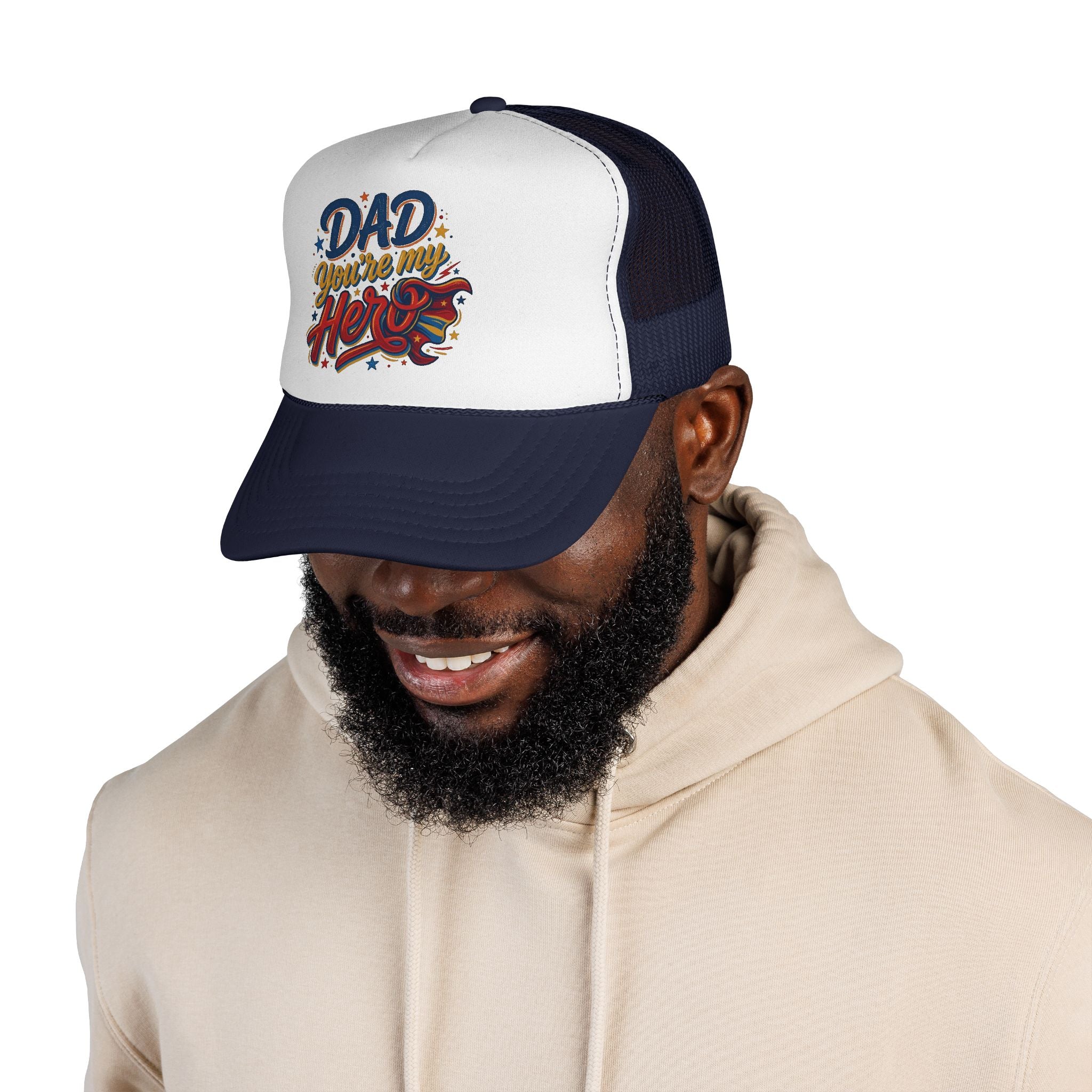 Dad You're My Hero Trucker Cap — Father's Day Gift