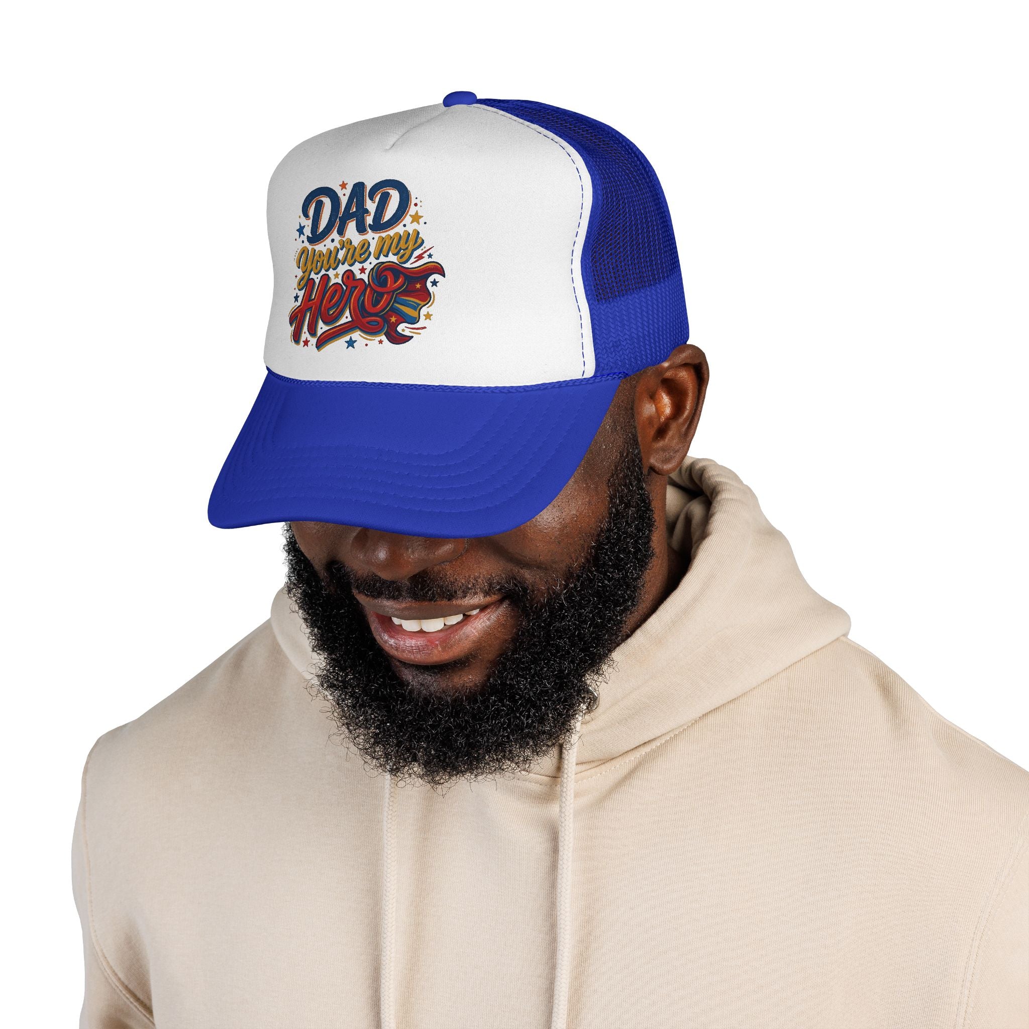 Dad You're My Hero Trucker Cap — Father's Day Gift