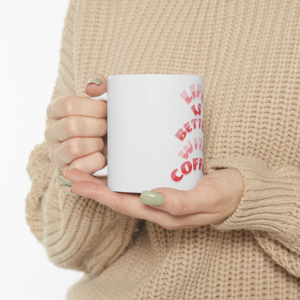 Customized Ceramic Mug, Ceramic Coffee Mug, Coffee Mug, Personalized Gift Mug (11oz, 15oz)