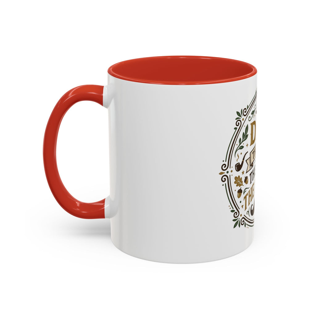 Dad The Man The Myth The Legend Accent Coffee Mug — Father's Day Gift (11oz & 15oz)