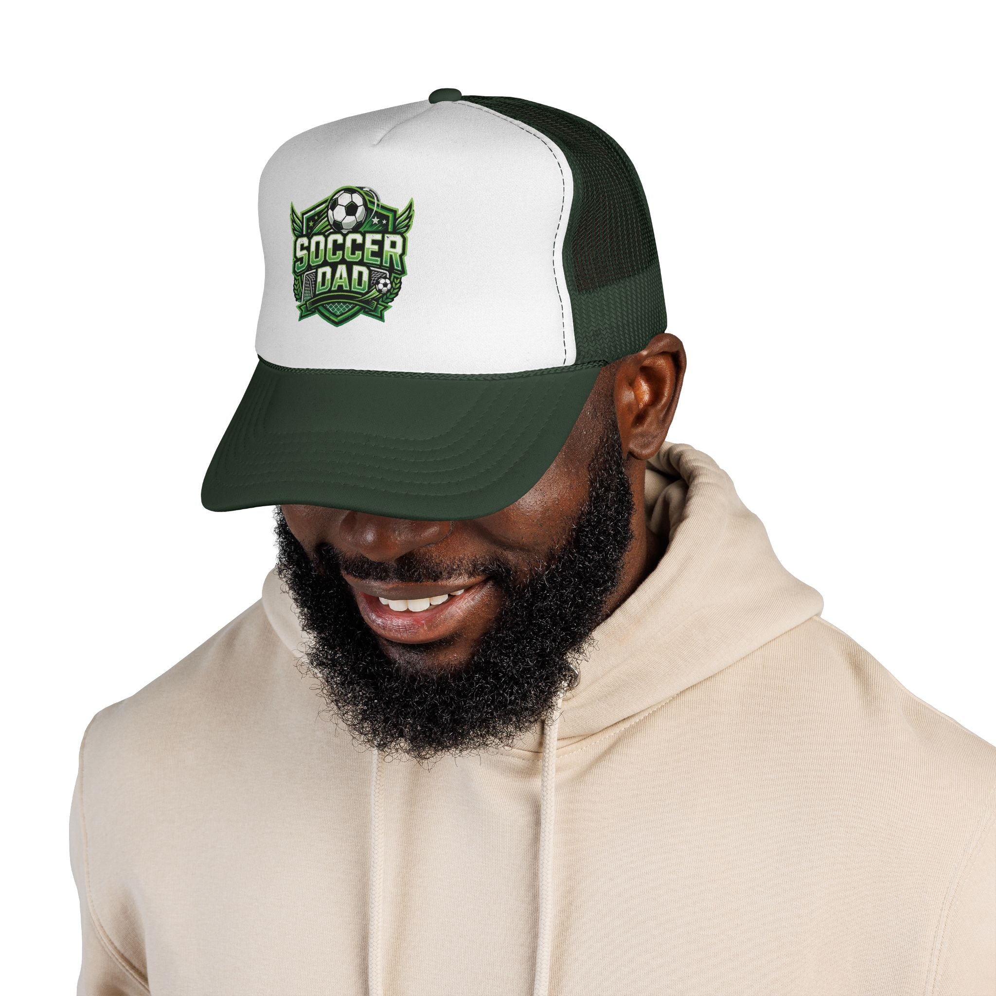 Soccer Dad Trucker Cap — Mesh Soccer Dad Baseball Hat