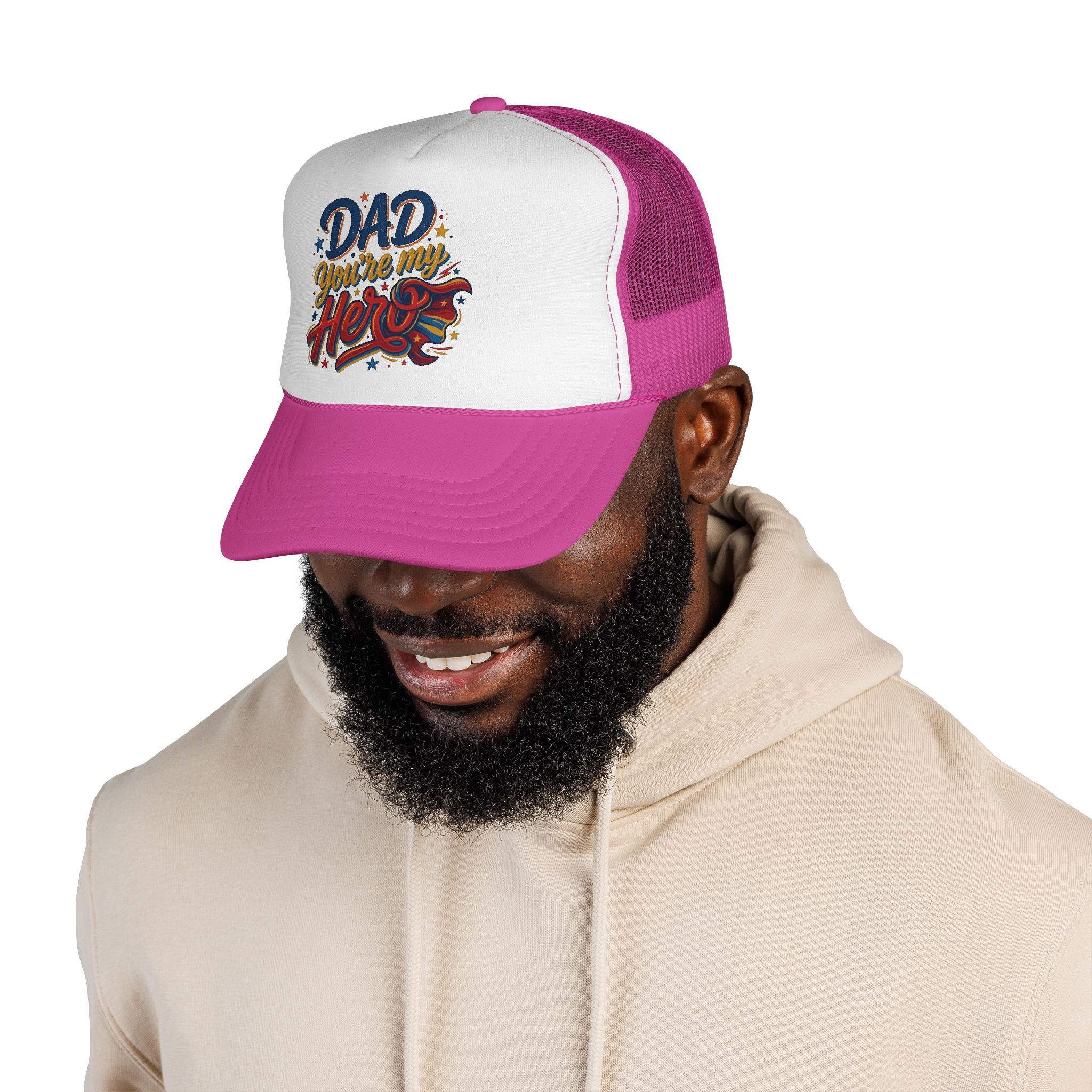 Dad You're My Hero Trucker Cap — Father's Day Gift