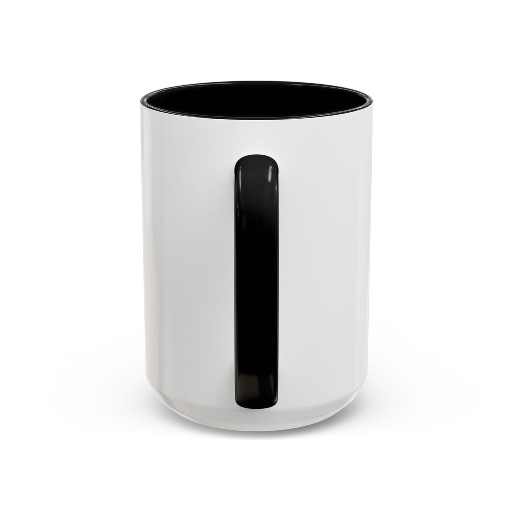 Dad The Man The Myth The Legend Accent Coffee Mug — Father's Day Gift (11oz & 15oz)