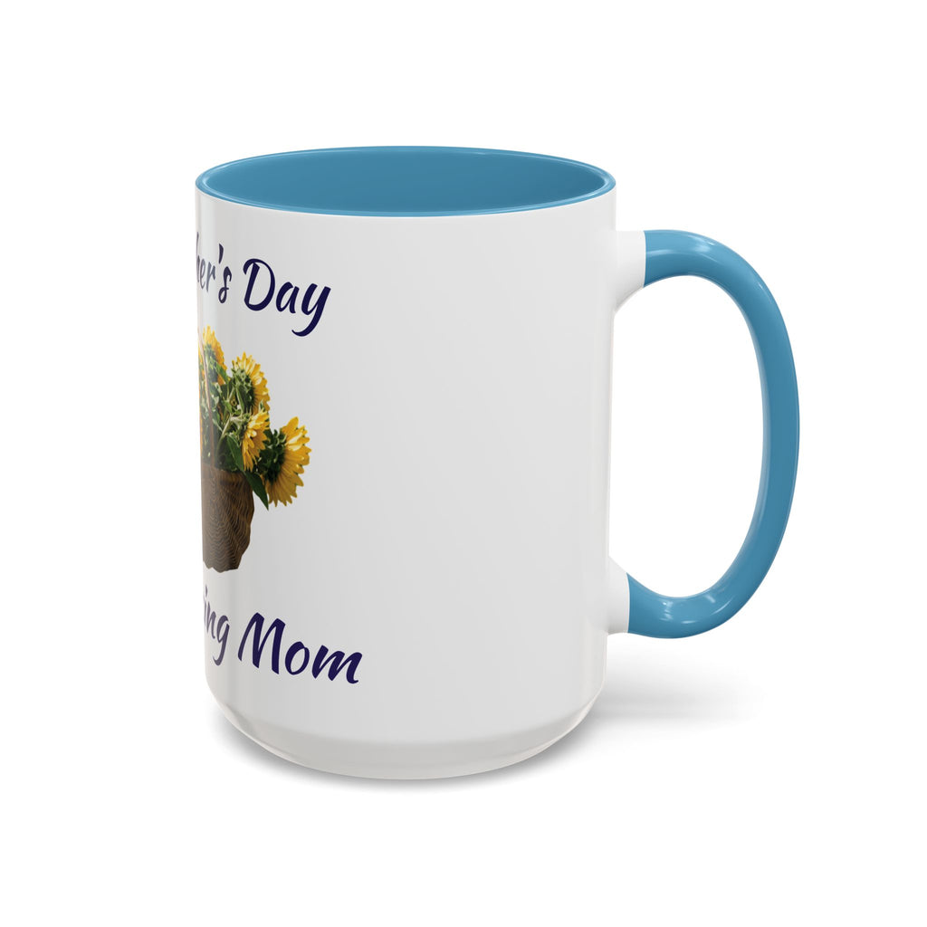 Sunflower "Happy Mother's Day" Accent Coffee Mug (11/15oz)