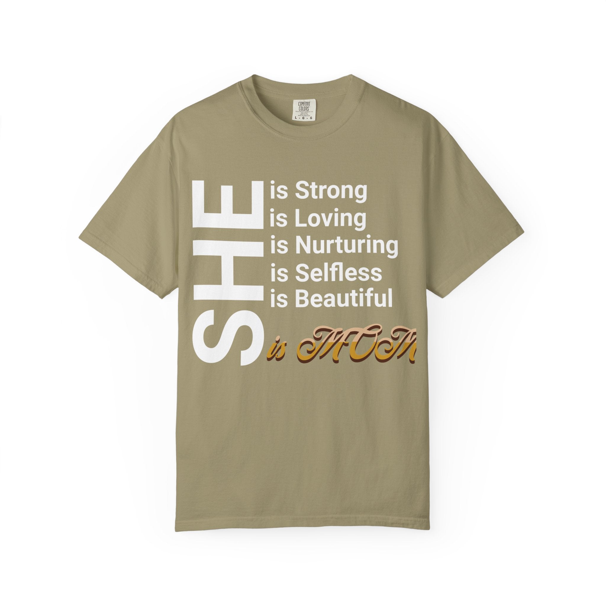 She Is Mom T-Shirt — Mother's Day Gift for Moms, Everyday T-shirt