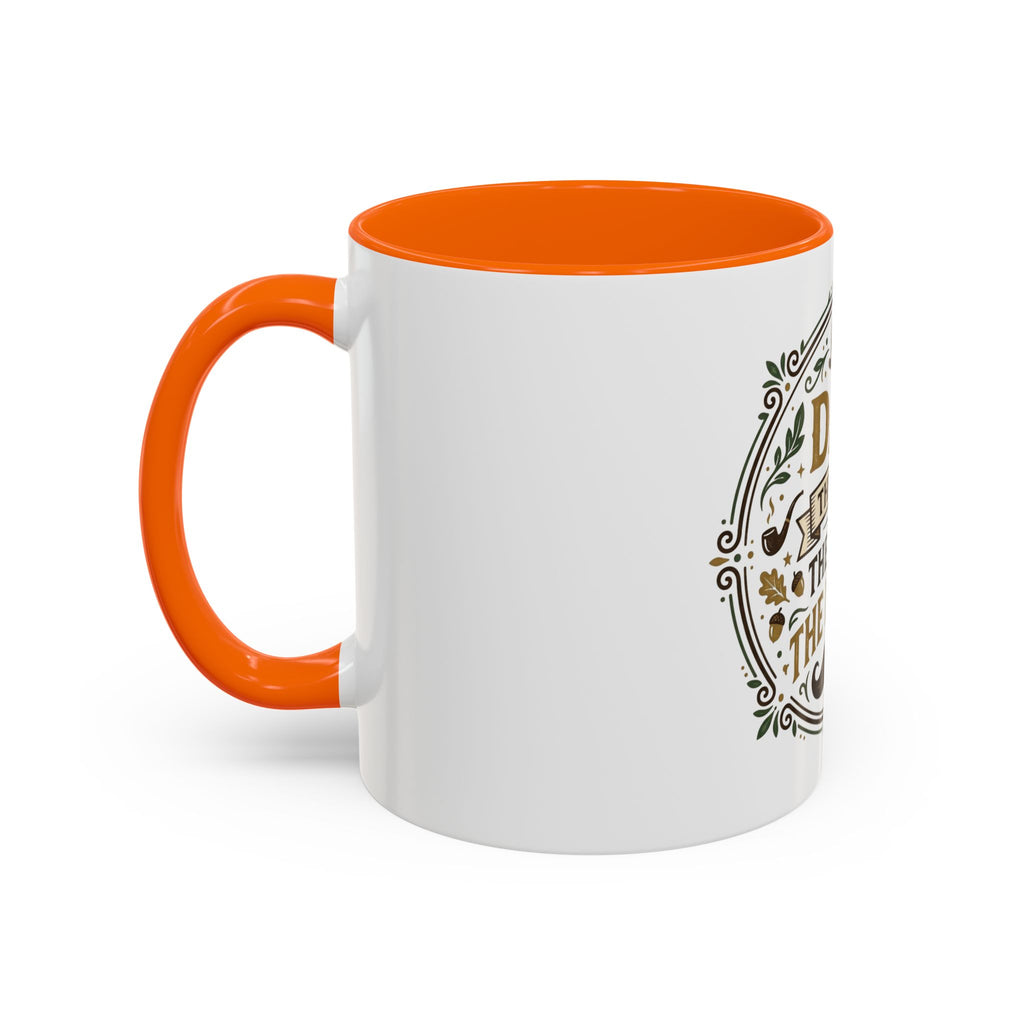 Dad The Man The Myth The Legend Accent Coffee Mug — Father's Day Gift (11oz & 15oz)