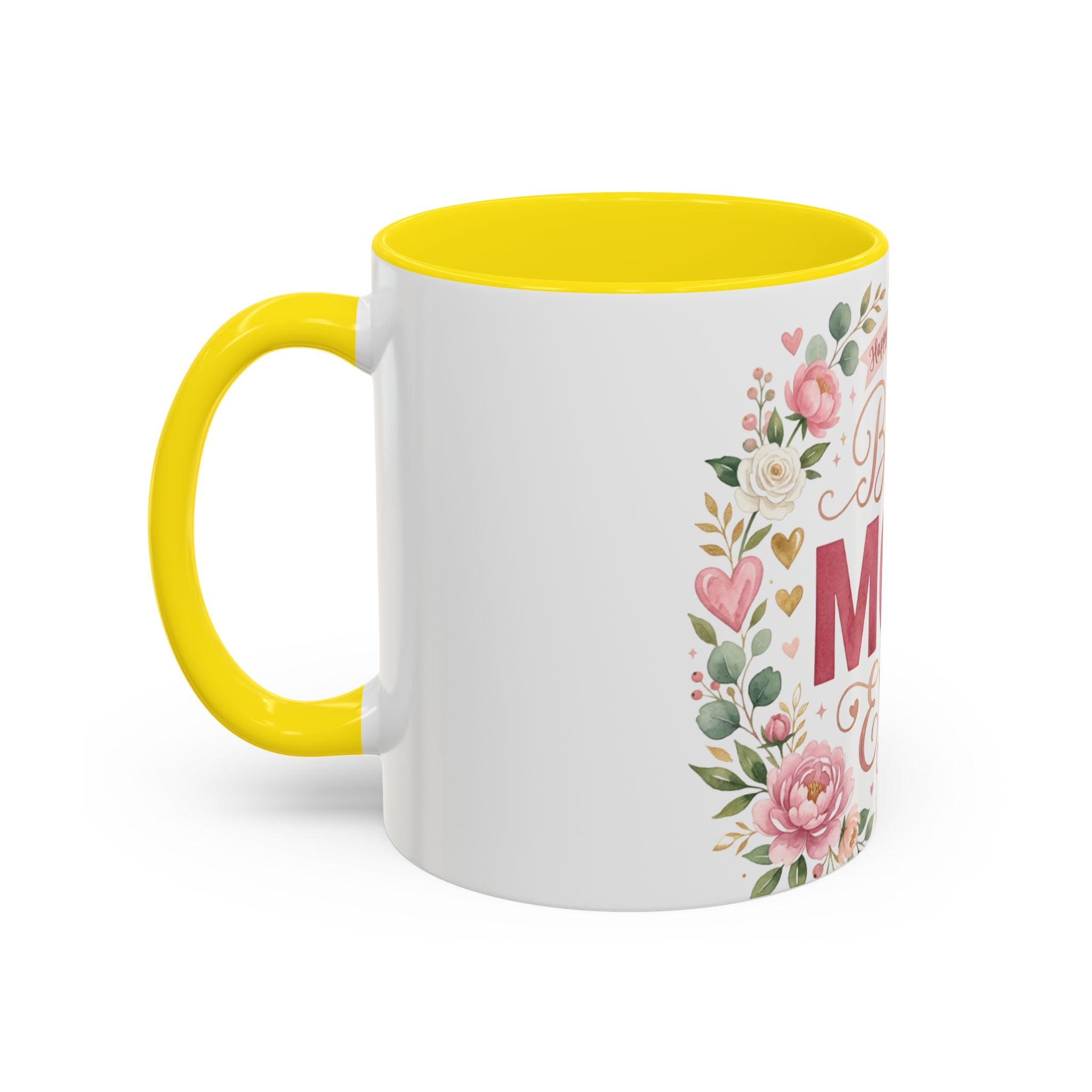 Best Mom Ever Accent Coffee Mug — 11/15oz