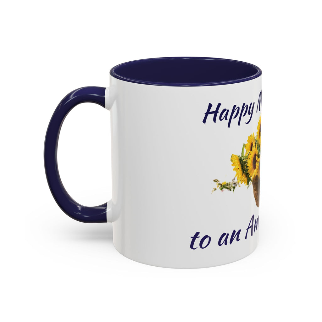 Sunflower "Happy Mother's Day" Accent Coffee Mug (11/15oz)