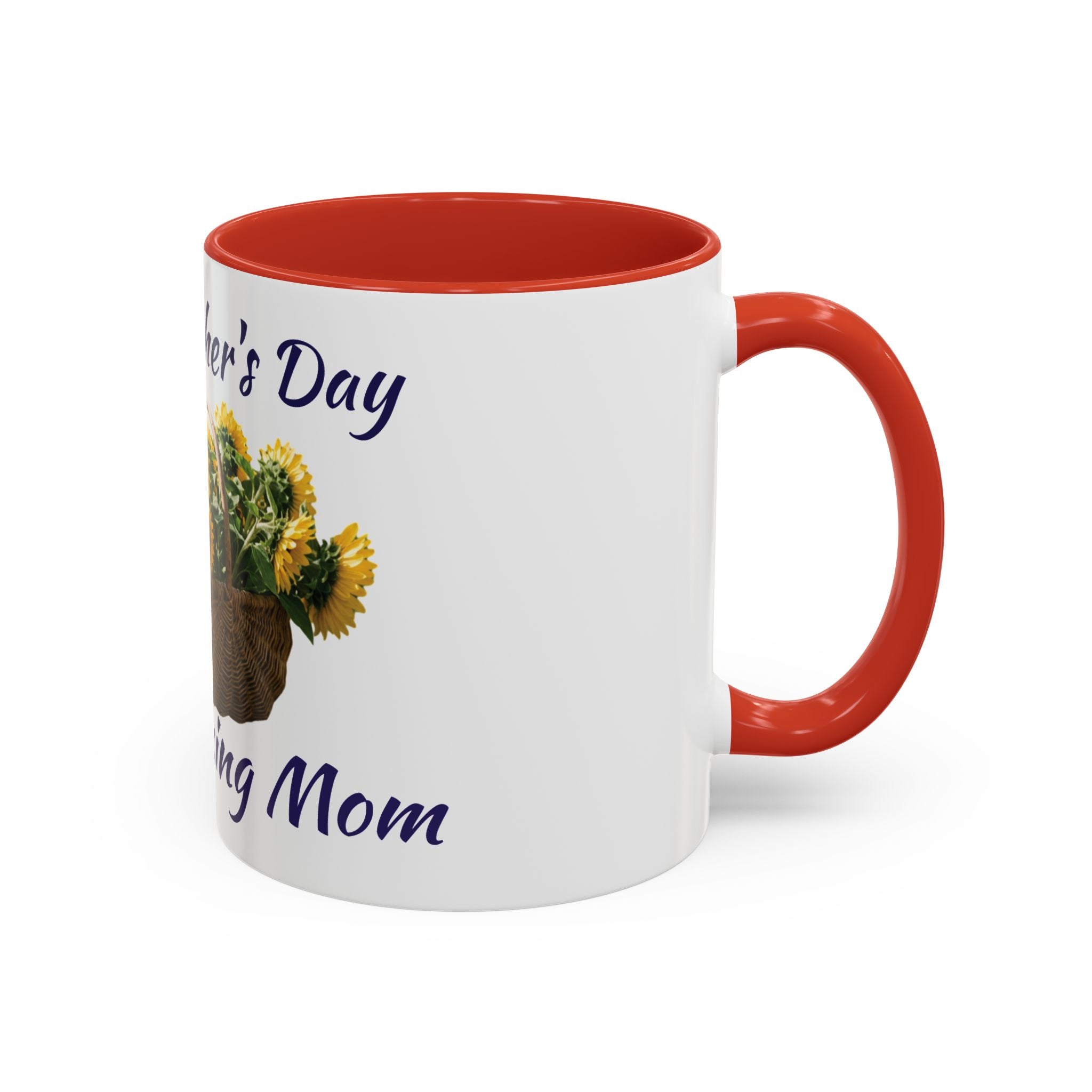 Sunflower "Happy Mother's Day" Accent Coffee Mug (11/15oz)
