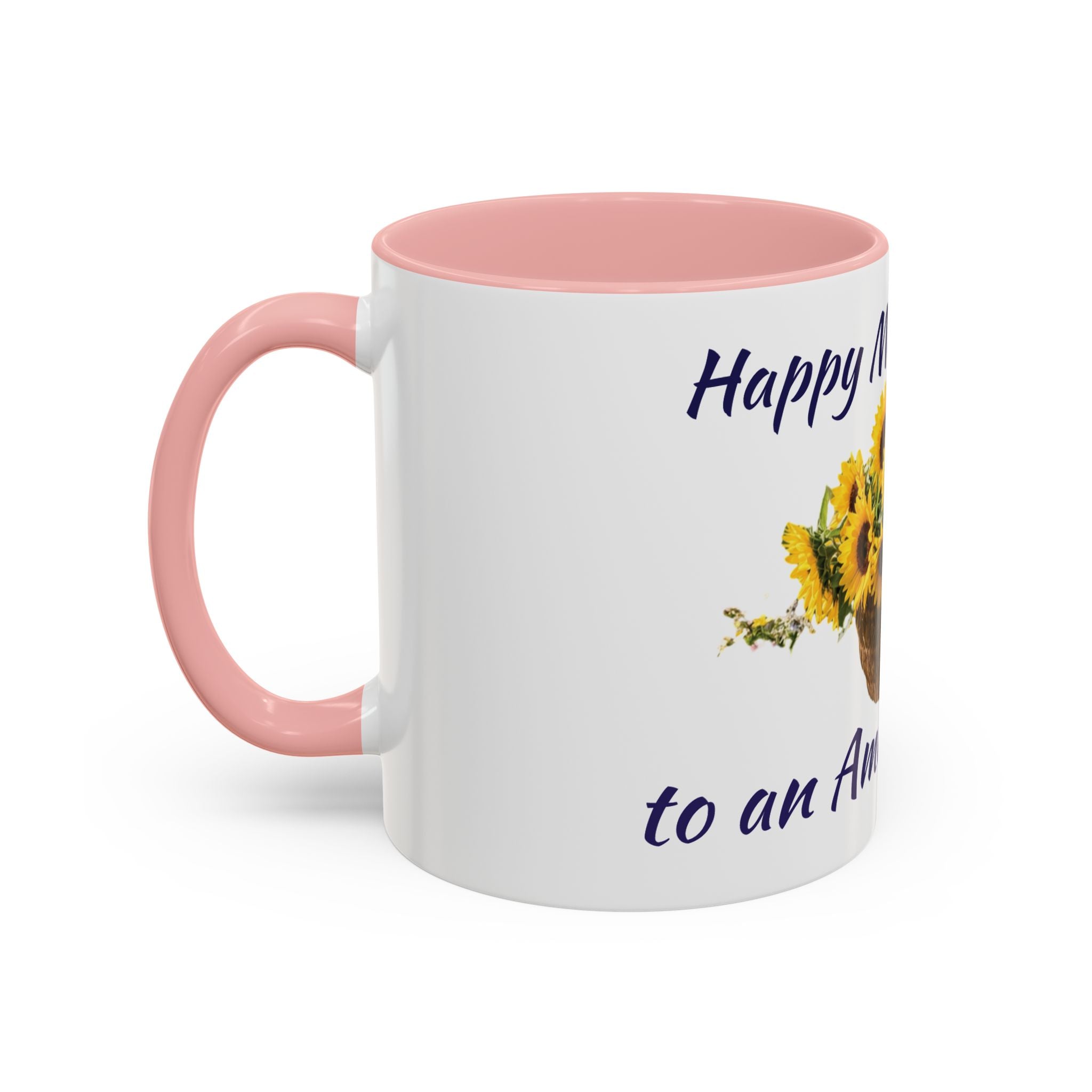 Sunflower "Happy Mother's Day" Accent Coffee Mug (11/15oz)