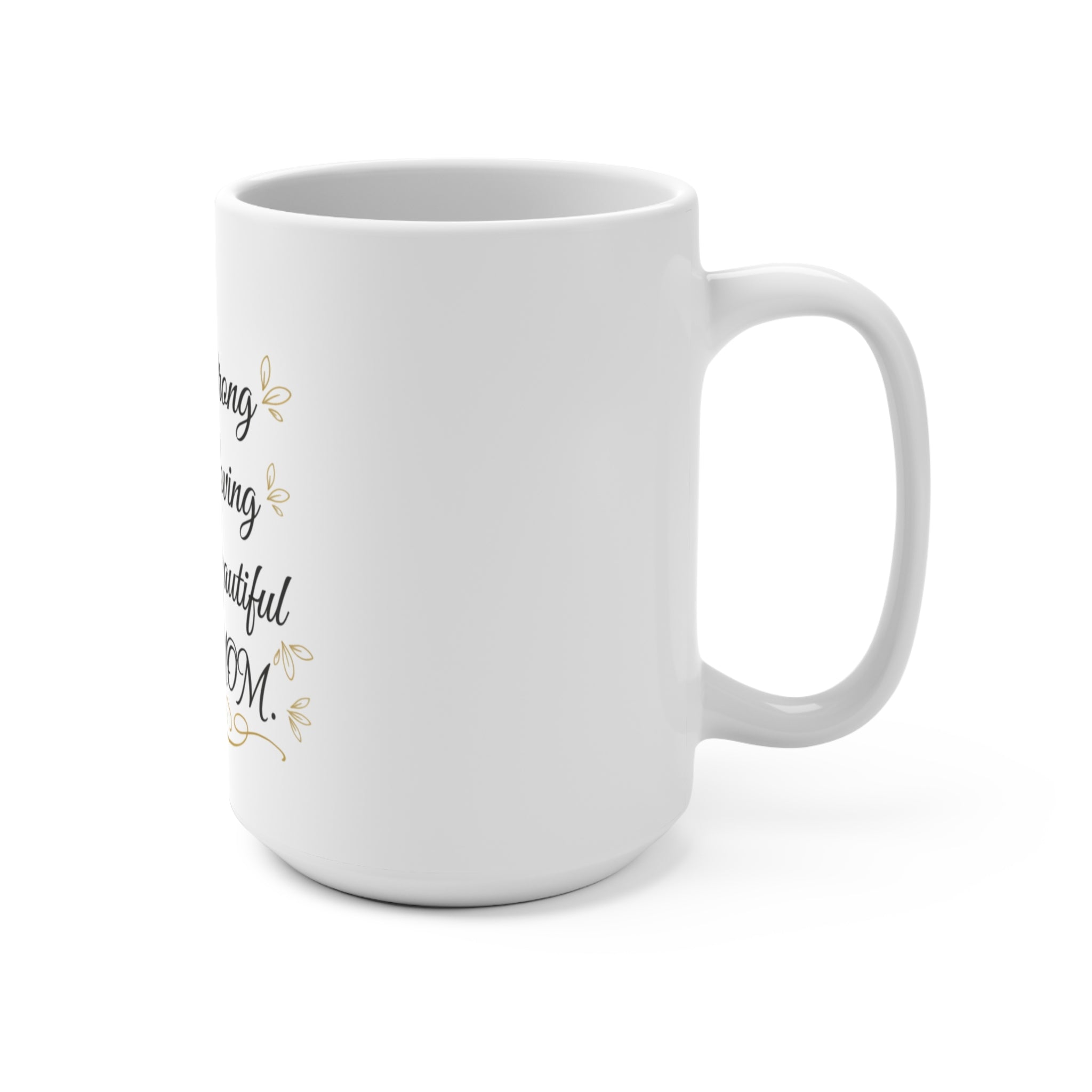 Personalized Mom Mug – Custom 15oz Ceramic Mother's Day Gift, Custom Mug, Personalized Gift, Mother's Day Gift