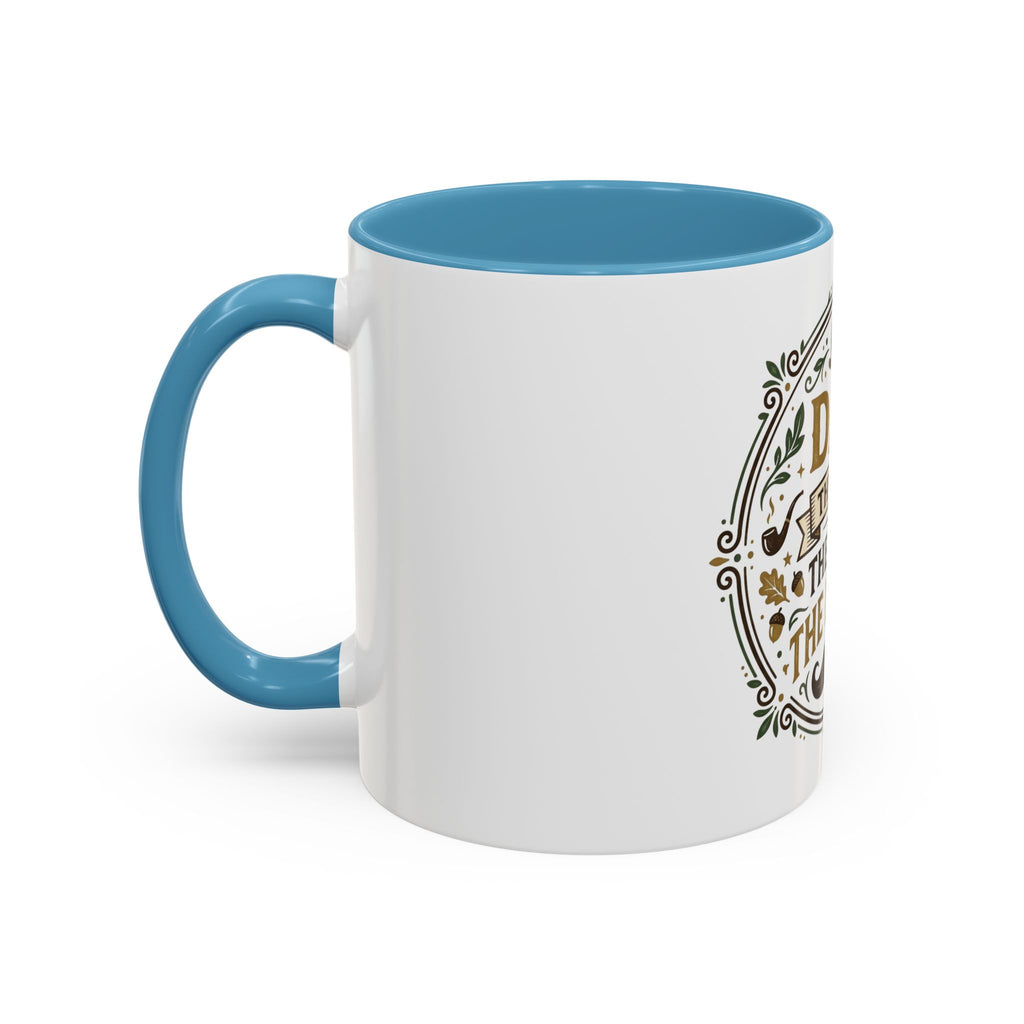Dad The Man The Myth The Legend Accent Coffee Mug — Father's Day Gift (11oz & 15oz)