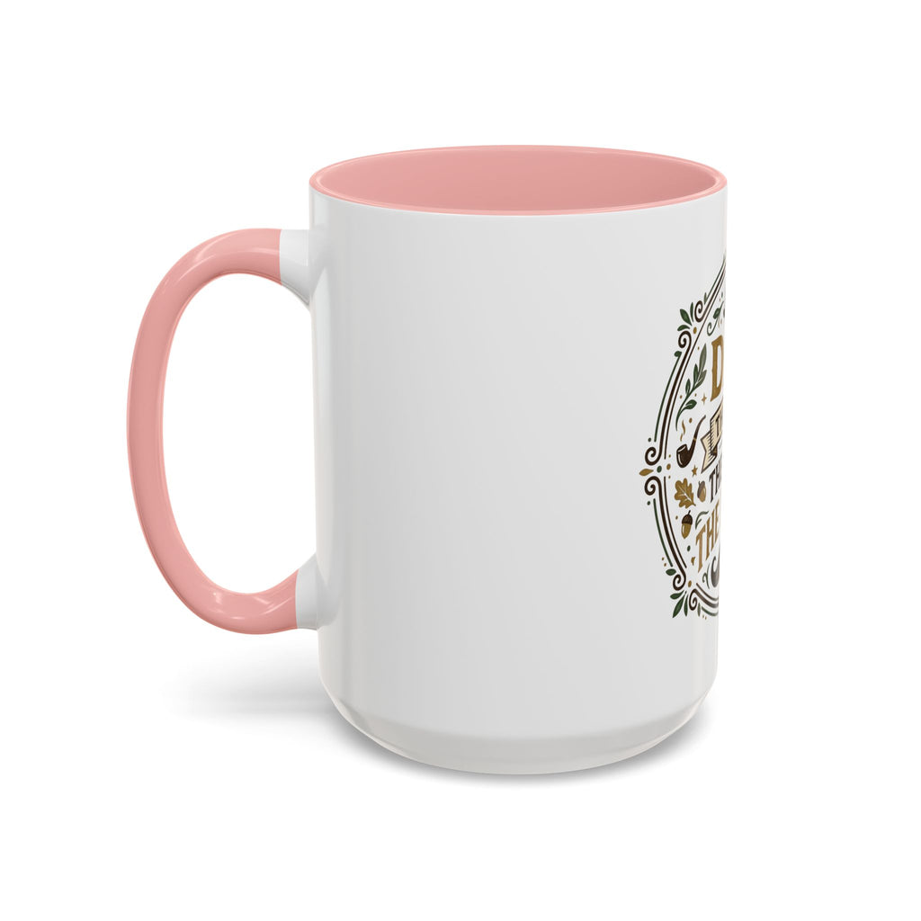 Dad The Man The Myth The Legend Accent Coffee Mug — Father's Day Gift (11oz & 15oz)