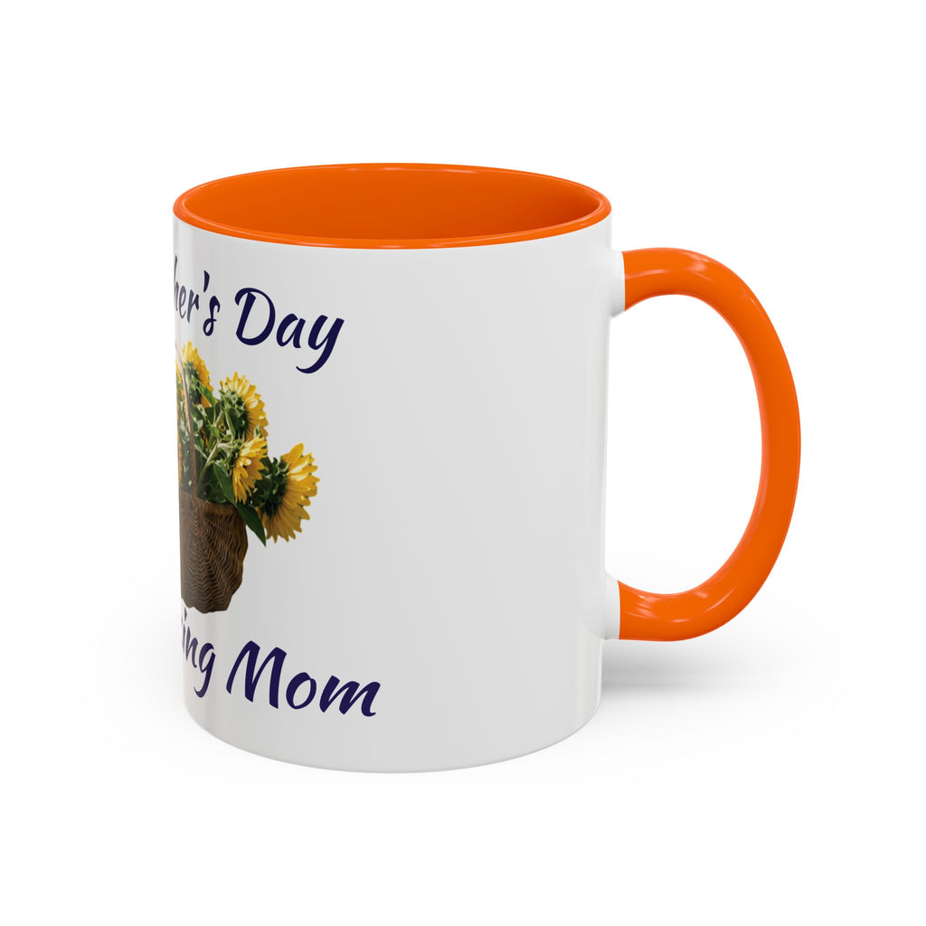 Sunflower "Happy Mother's Day" Accent Coffee Mug (11/15oz)