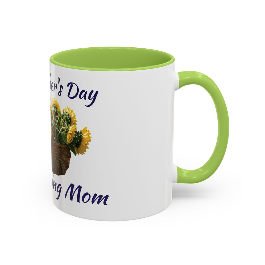 Sunflower "Happy Mother's Day" Accent Coffee Mug (11/15oz)