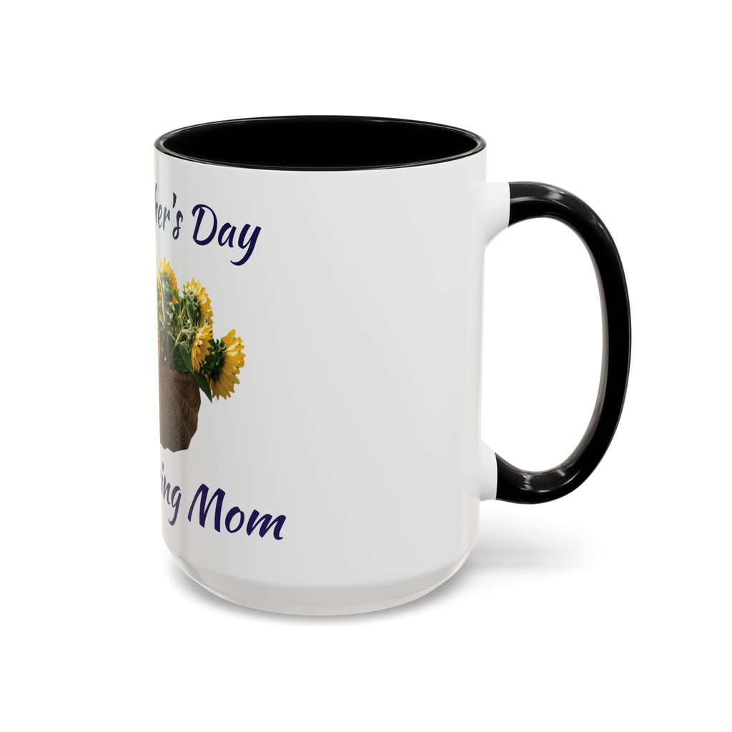 Sunflower "Happy Mother's Day" Accent Coffee Mug (11/15oz)