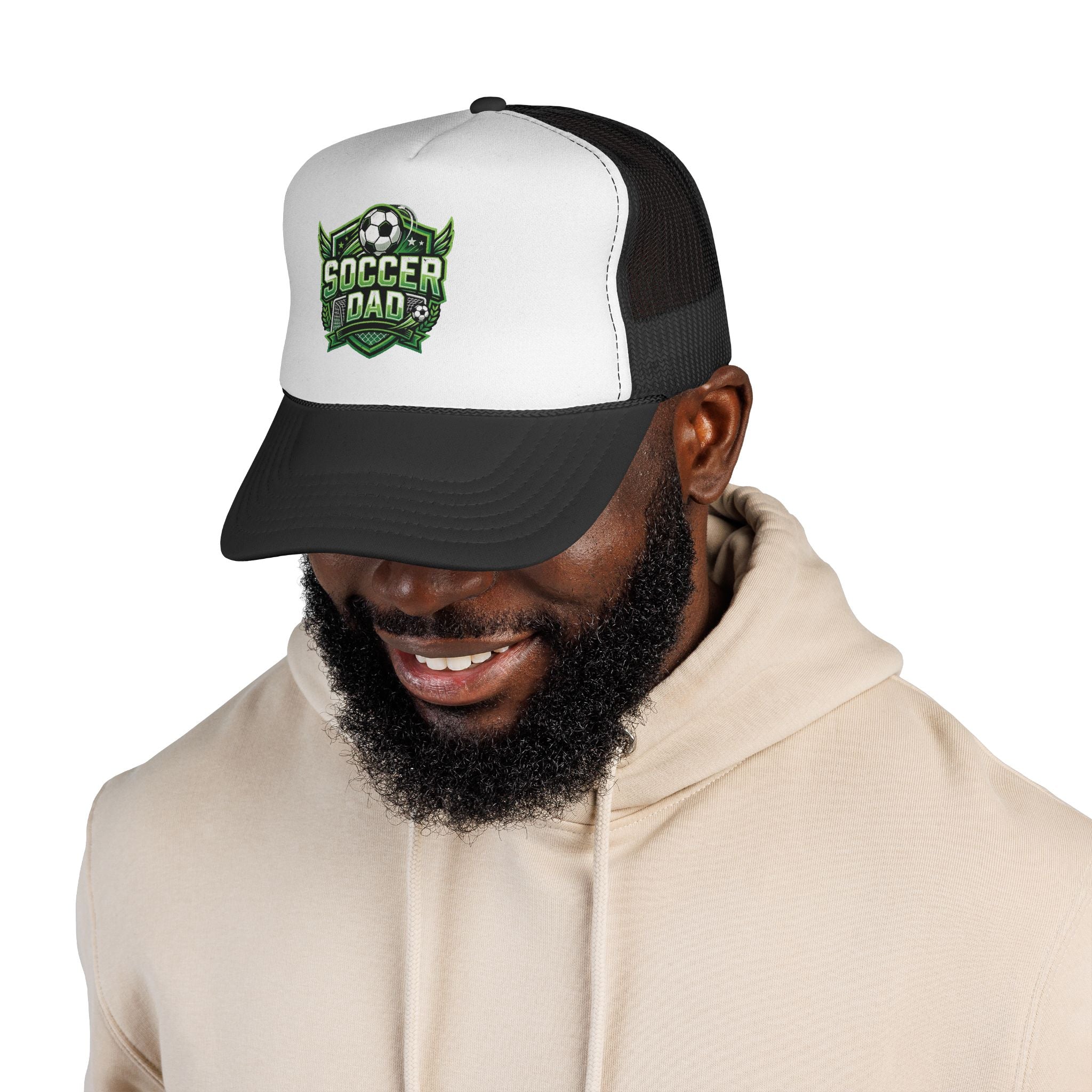 Soccer Dad Trucker Cap — Mesh Soccer Dad Baseball Hat