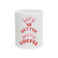 Customized Ceramic Mug, Ceramic Coffee Mug, Coffee Mug, Personalized Gift Mug (11oz, 15oz)