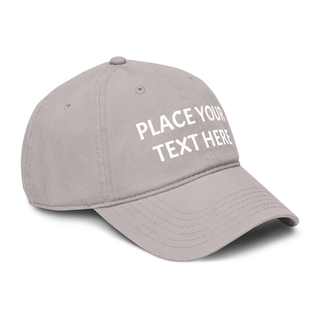 Personalized Washed Baseball Cap — Custom Dad Cap
