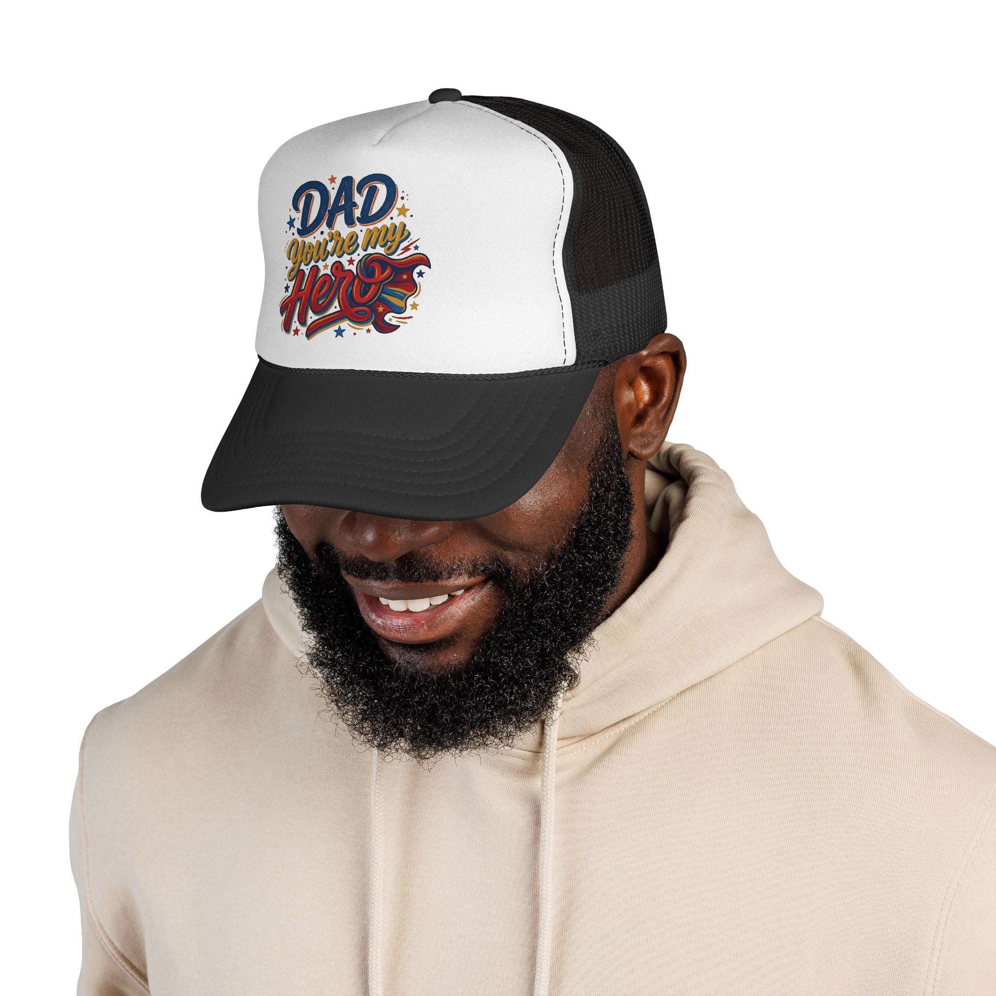 Dad You're My Hero Trucker Cap — Father's Day Gift