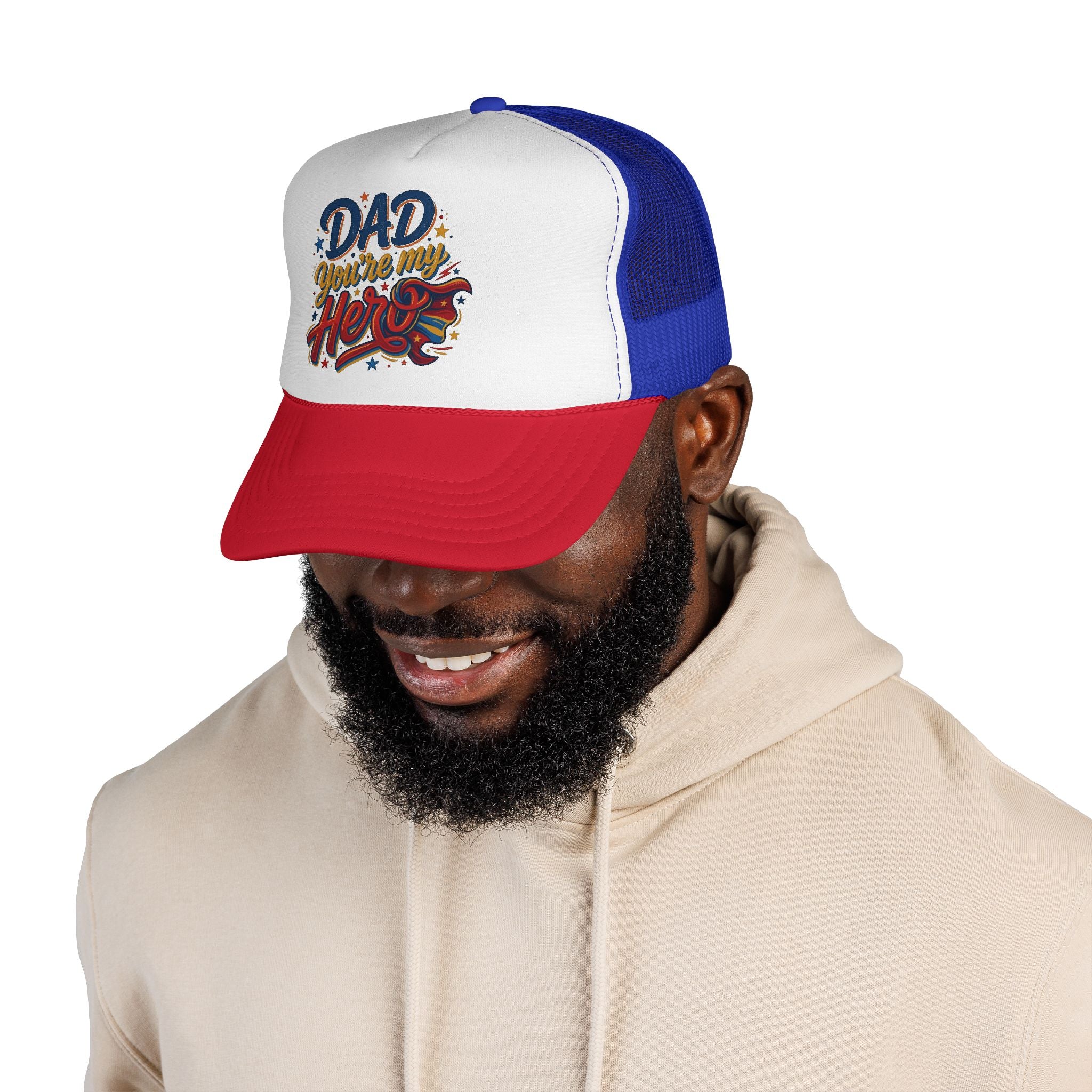 Dad You're My Hero Trucker Cap — Father's Day Gift