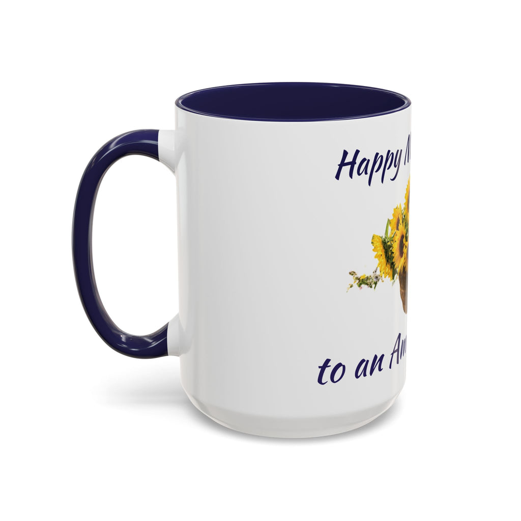 Sunflower "Happy Mother's Day" Accent Coffee Mug (11/15oz)