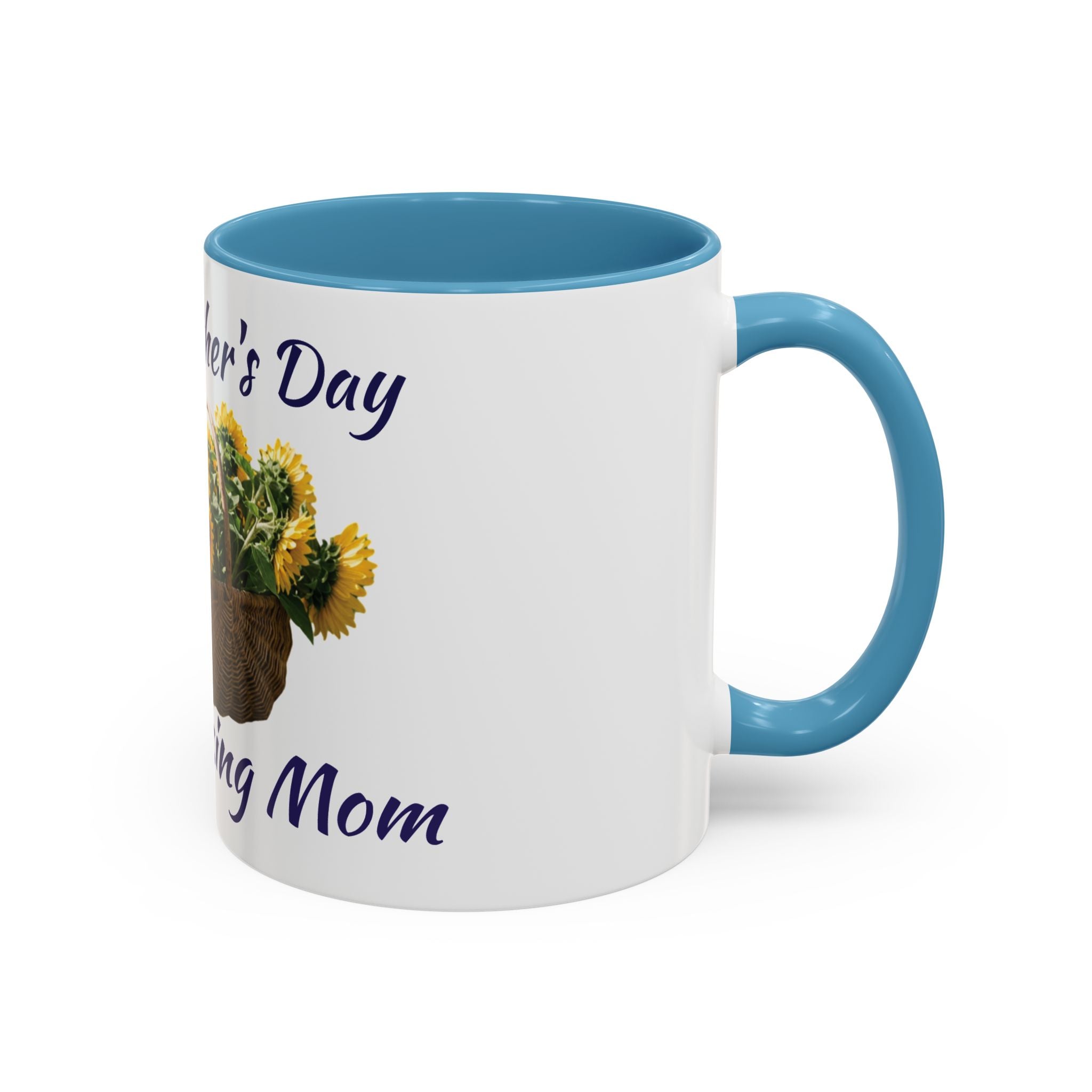 Sunflower "Happy Mother's Day" Accent Coffee Mug (11/15oz)