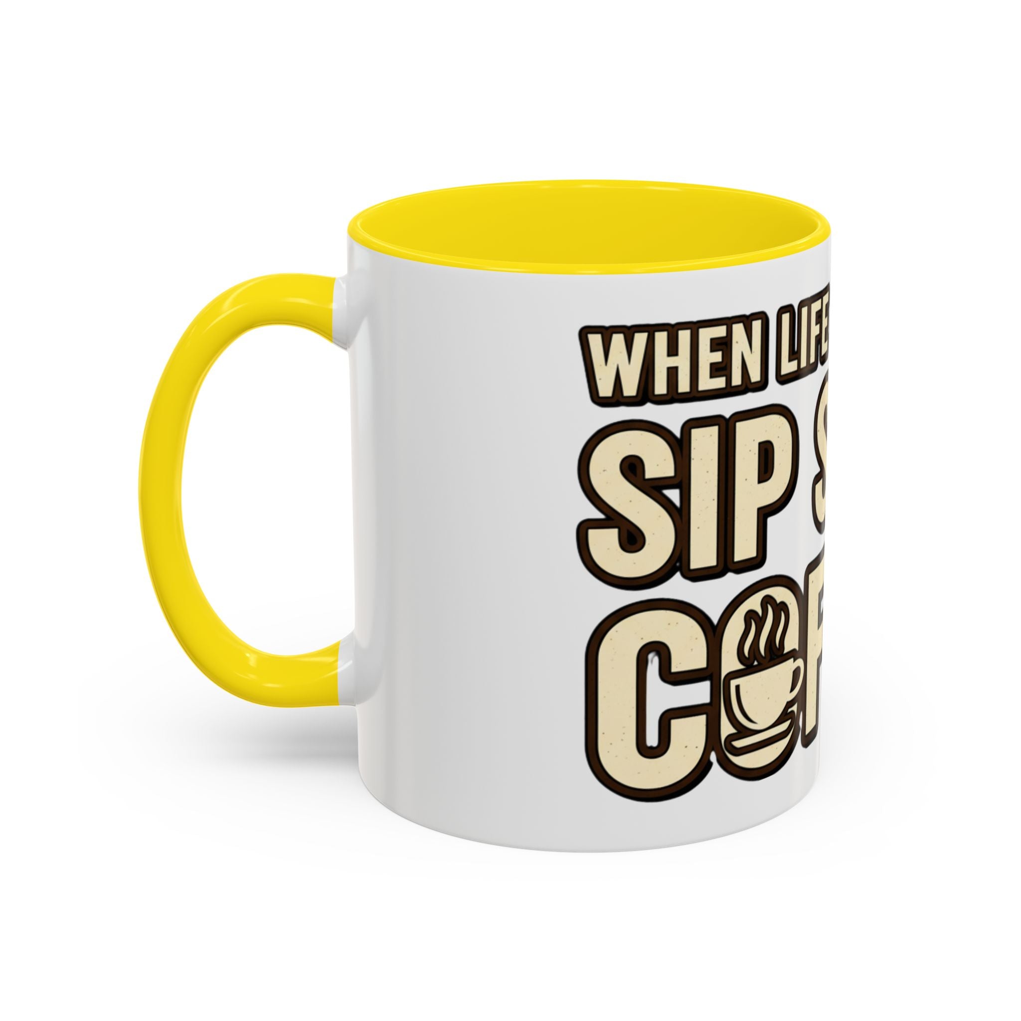 Accent Coffee Mug (11, 15oz), Coffee Mug, Ceramic Mug, Mug