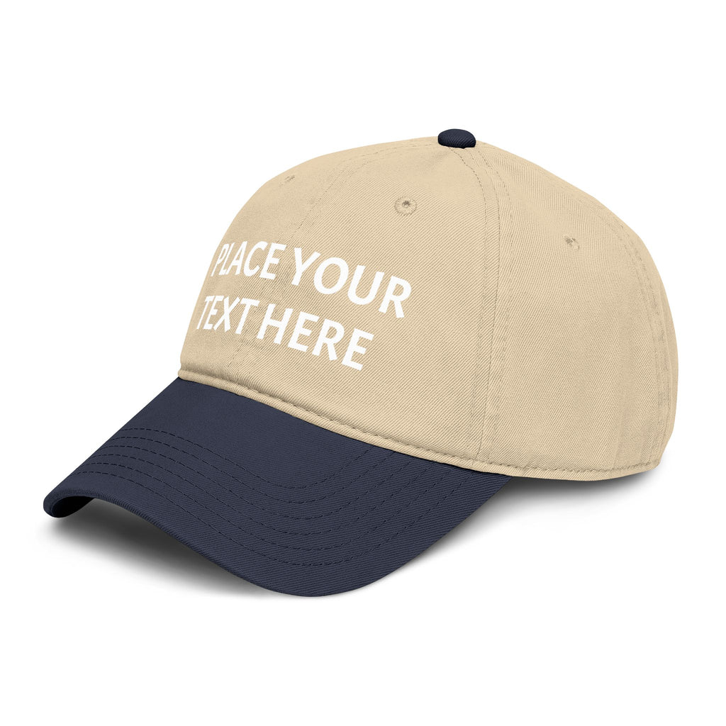 Personalized Washed Baseball Cap — Custom Dad Cap