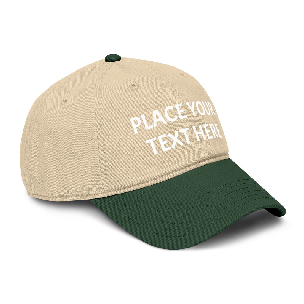 Personalized Washed Baseball Cap — Custom Dad Cap