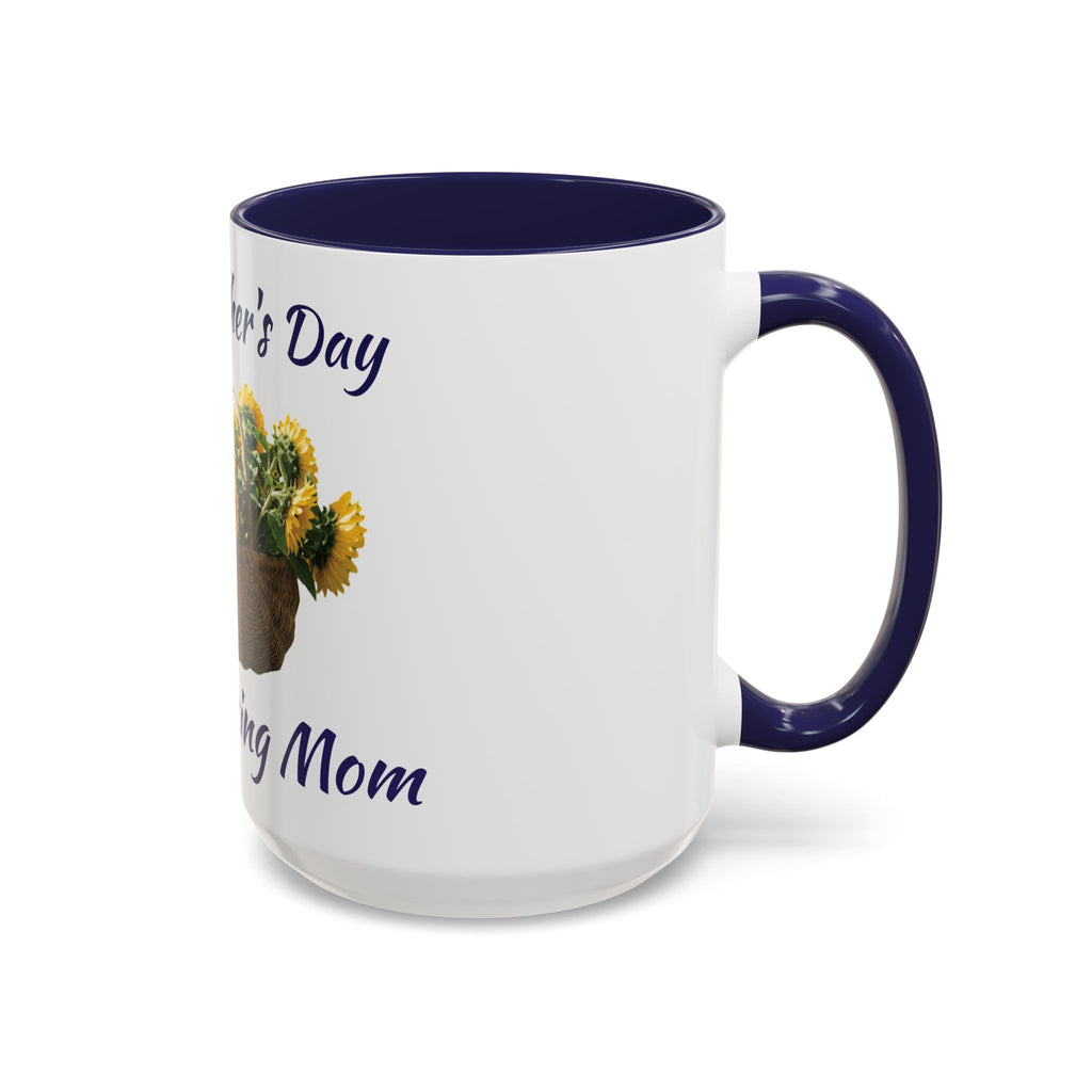Sunflower "Happy Mother's Day" Accent Coffee Mug (11/15oz)