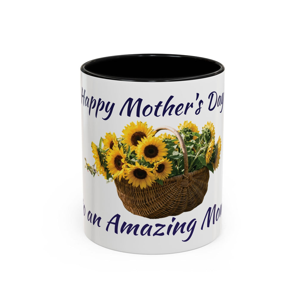 Sunflower "Happy Mother's Day" Accent Coffee Mug (11/15oz)