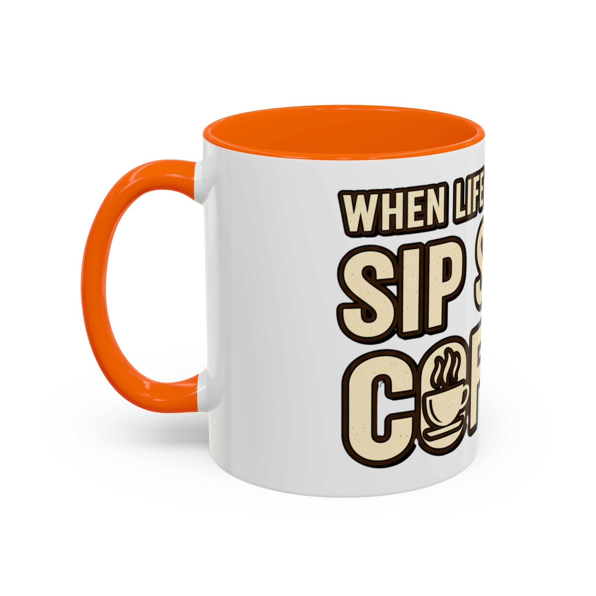 Accent Coffee Mug (11, 15oz), Coffee Mug, Ceramic Mug, Mug