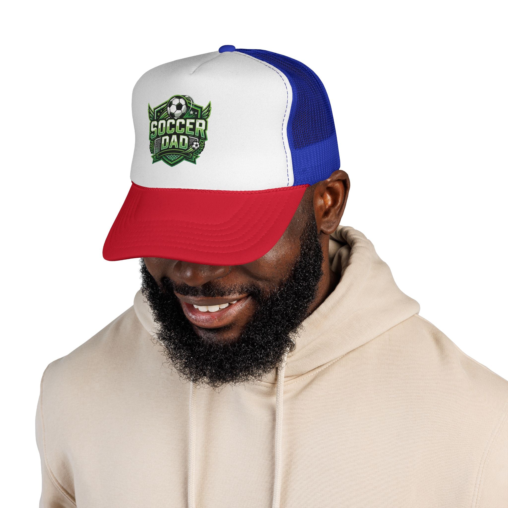 Soccer Dad Trucker Cap — Mesh Soccer Dad Baseball Hat