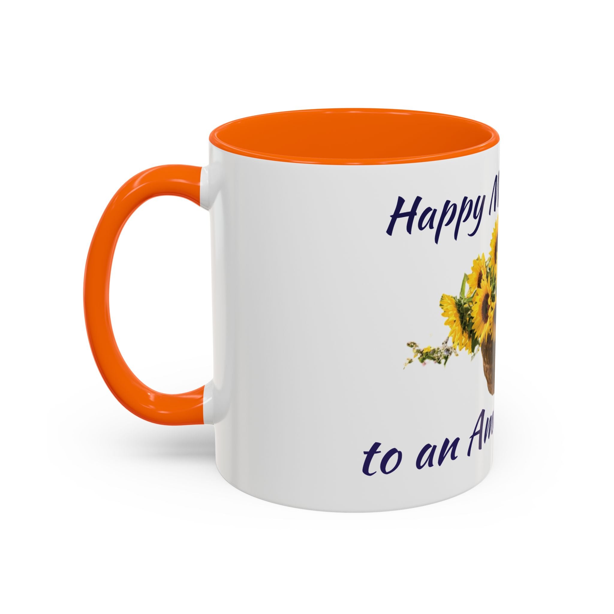 Sunflower "Happy Mother's Day" Accent Coffee Mug (11/15oz)