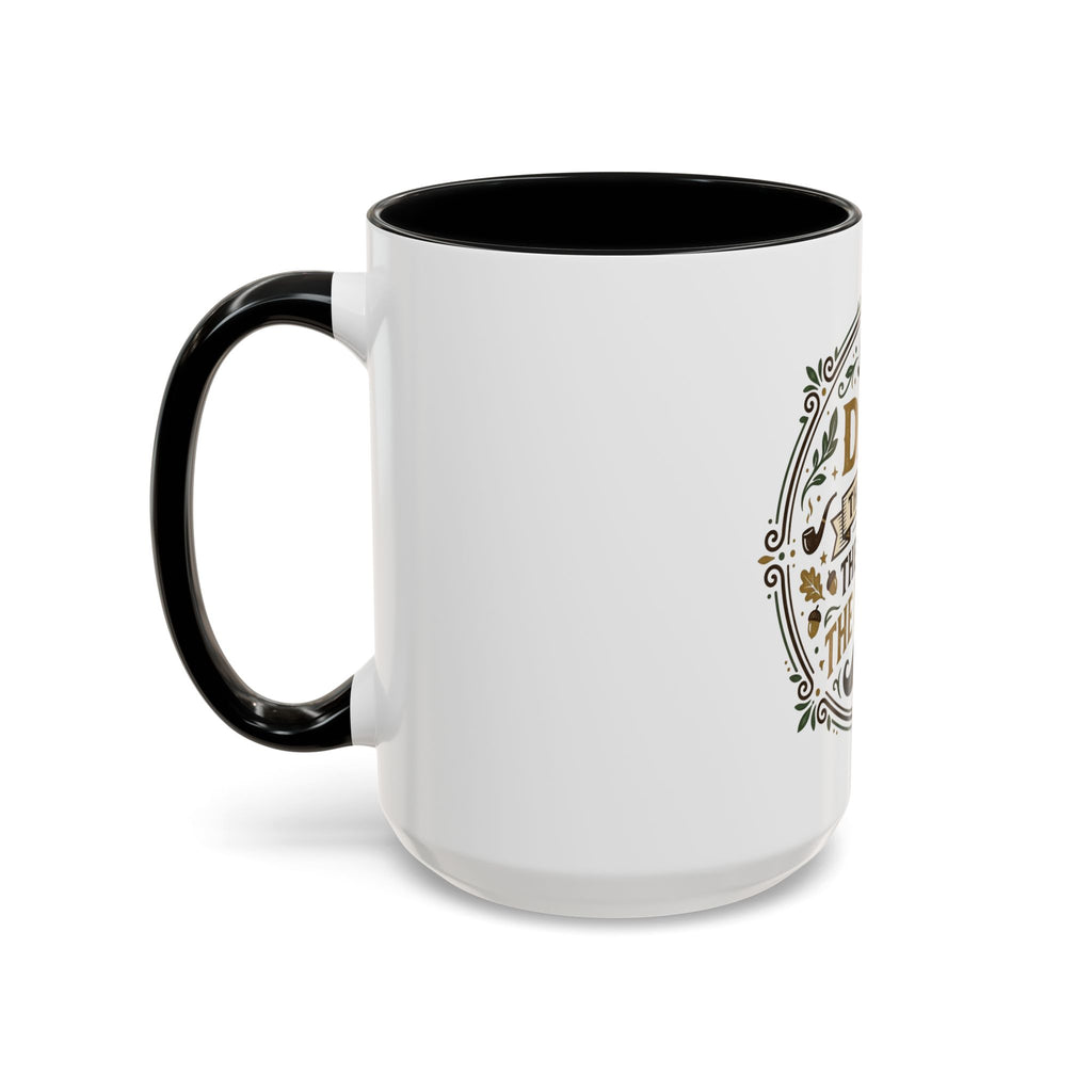 Dad The Man The Myth The Legend Accent Coffee Mug — Father's Day Gift (11oz & 15oz)