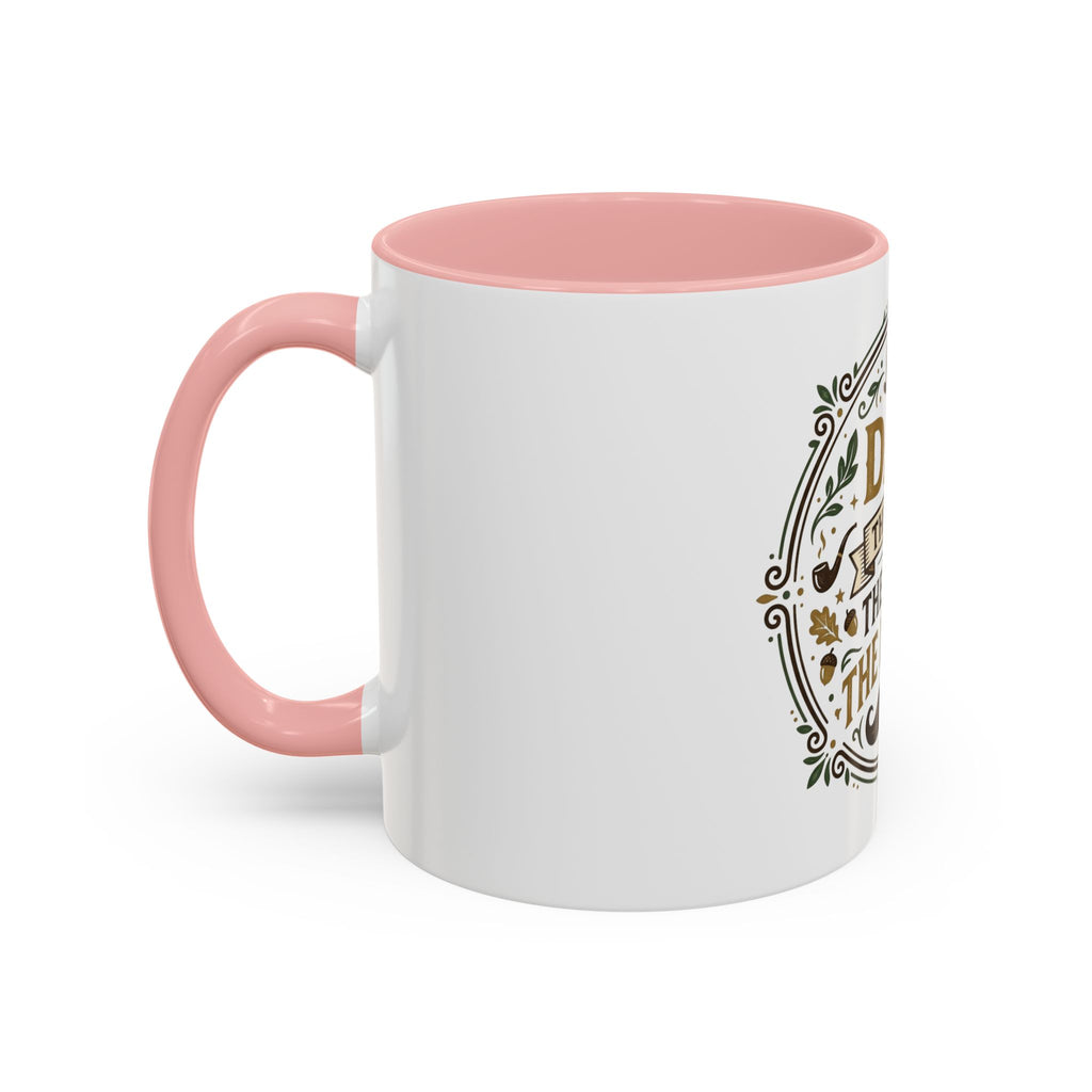 Dad The Man The Myth The Legend Accent Coffee Mug — Father's Day Gift (11oz & 15oz)