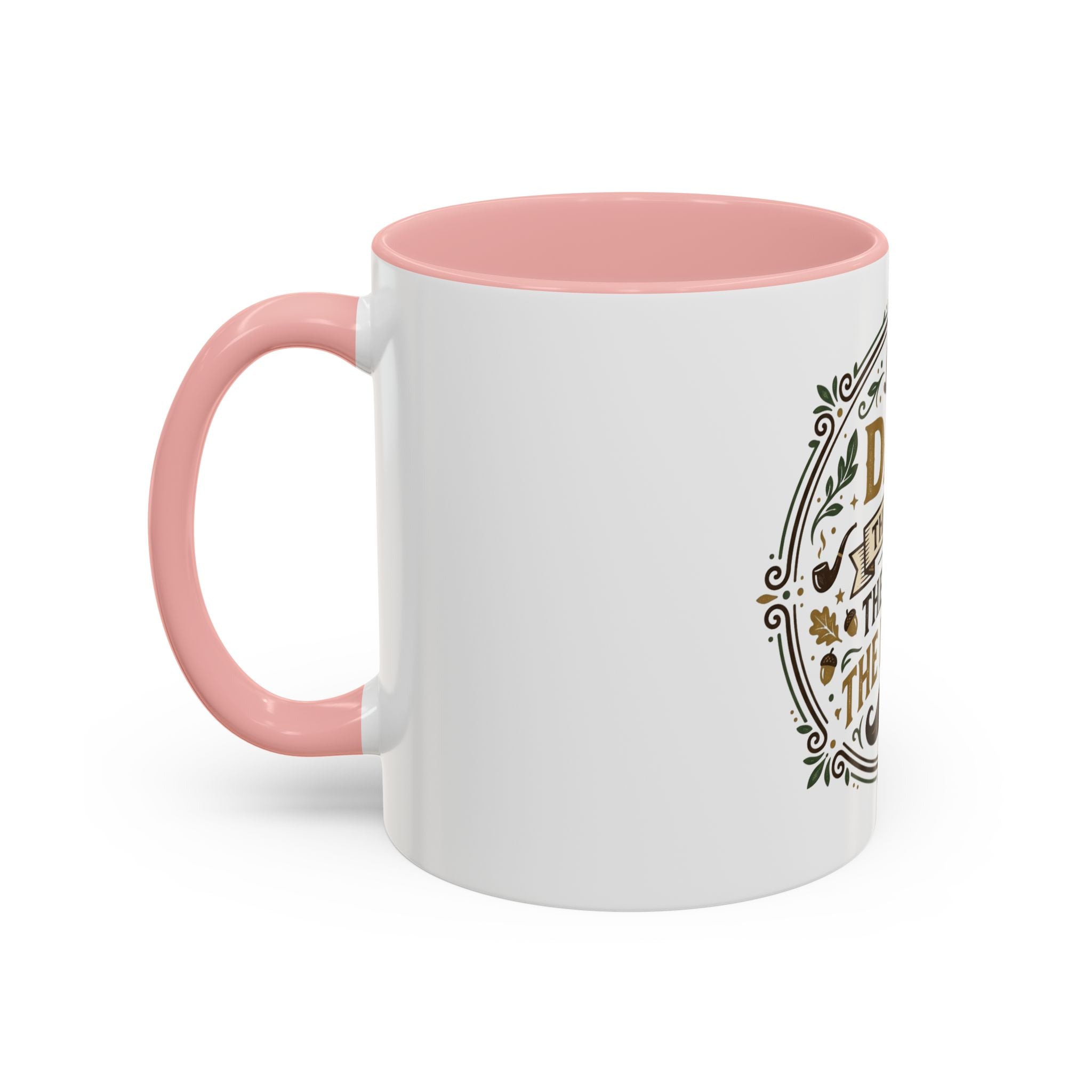 Dad The Man The Myth The Legend Accent Coffee Mug — Father's Day Gift (11oz & 15oz)