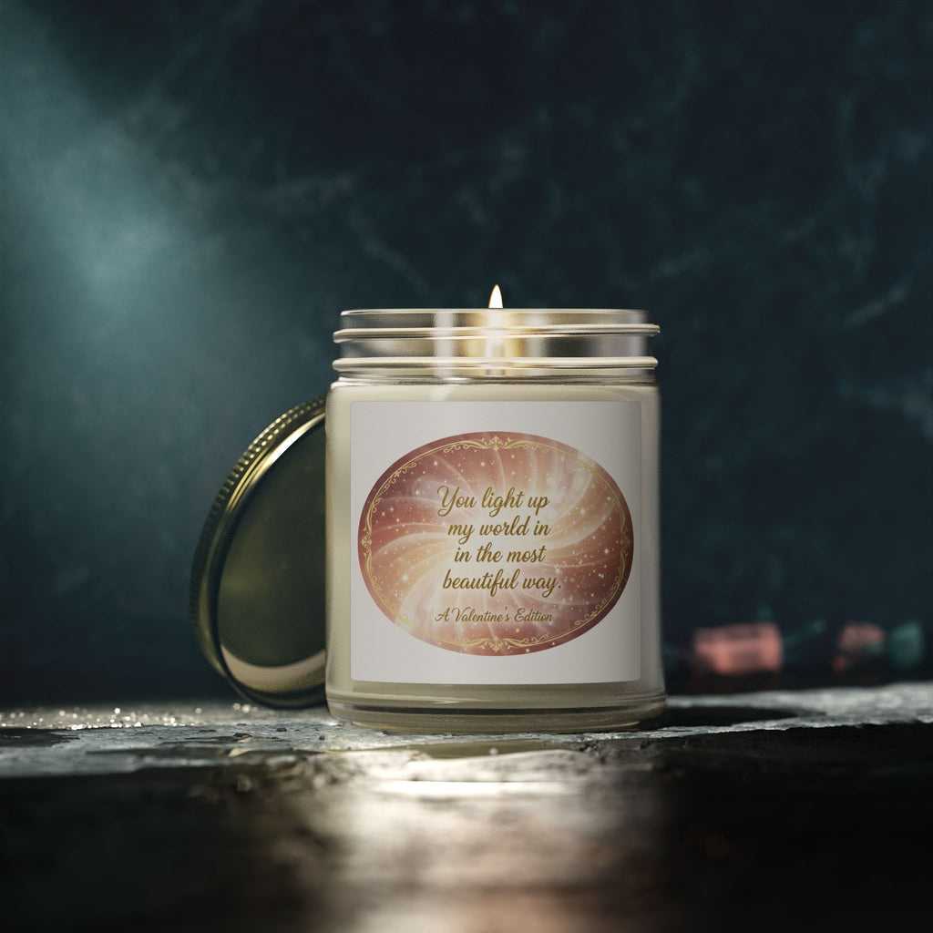 You Light Up My World Scented Candle — (4oz & 9oz)